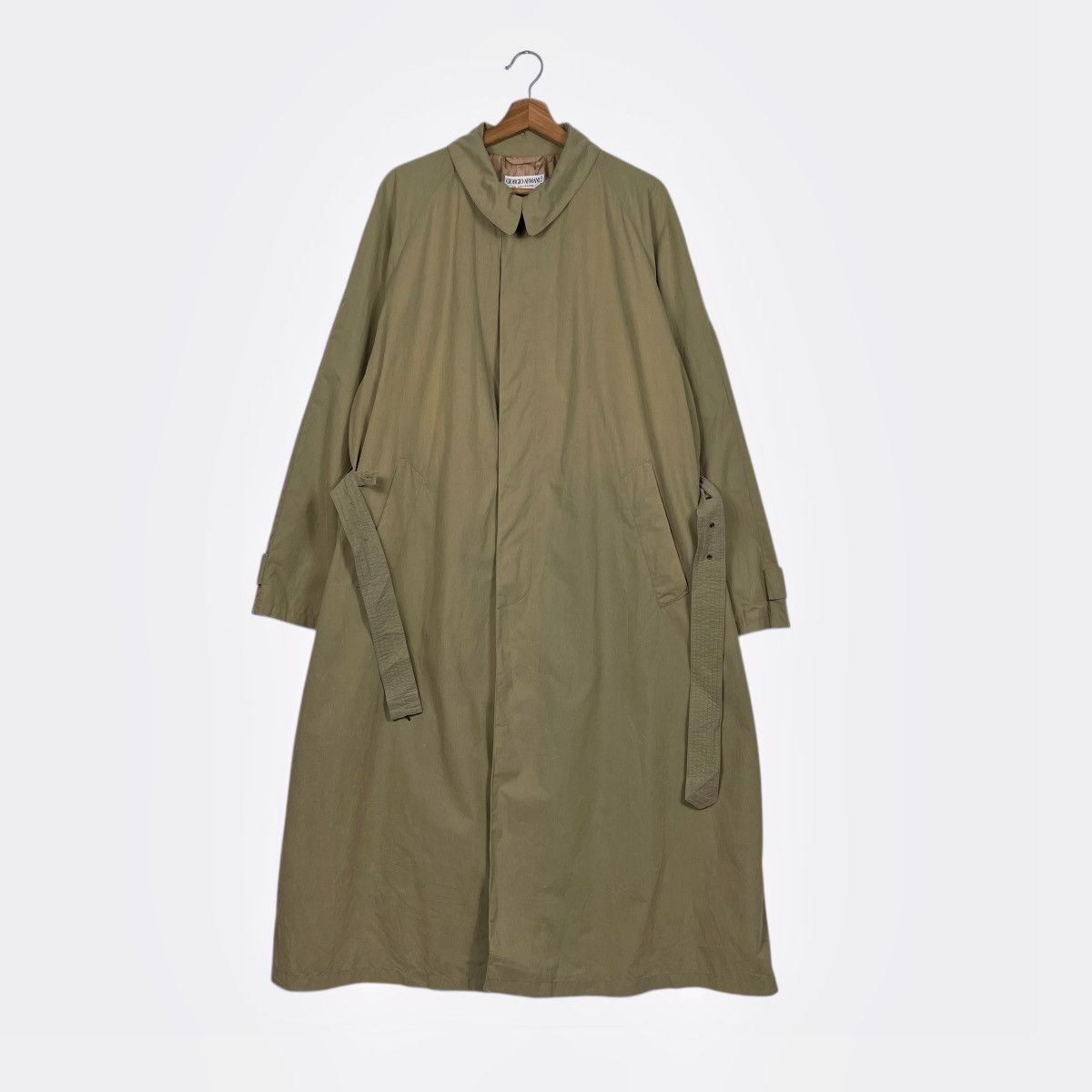 Giorgio Armani Vintage Giorgio Armani Soprabito Uom Trenchcoat Size US S / EU 44-46 / 1 - 2 Thumbnail