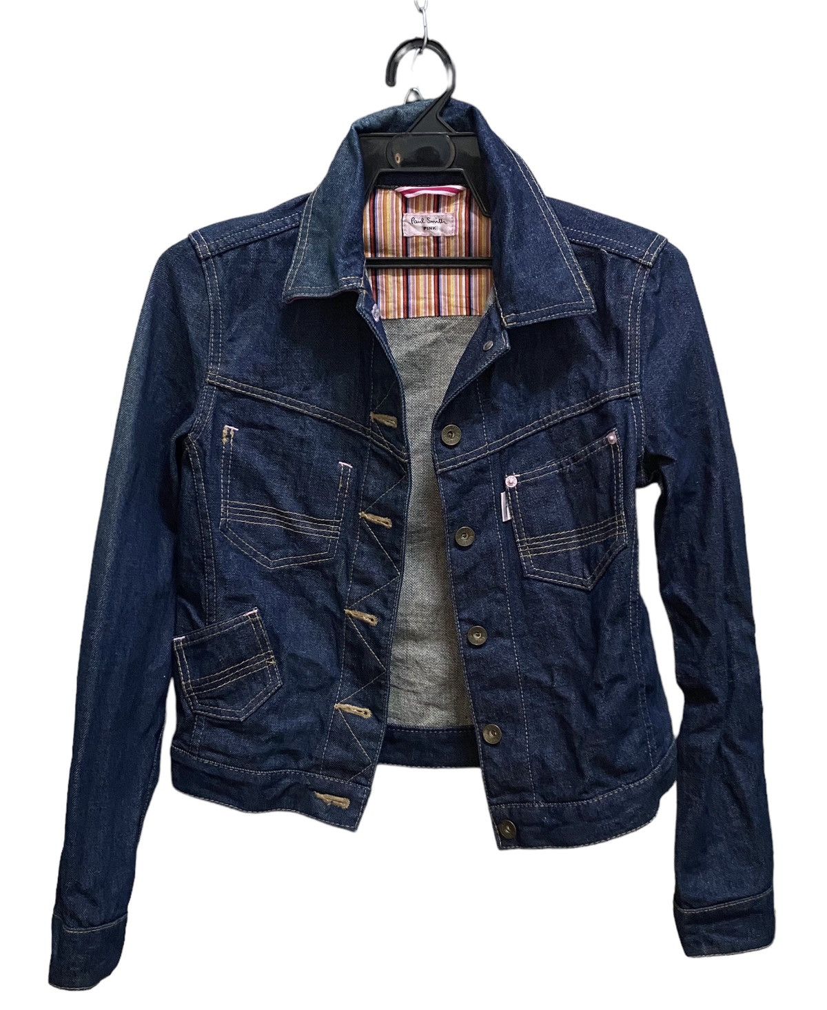 Paul Smith PAUL SMITH Denim Trucker Jacket Size S / US 4 / IT 40 - 1 Thumbnail