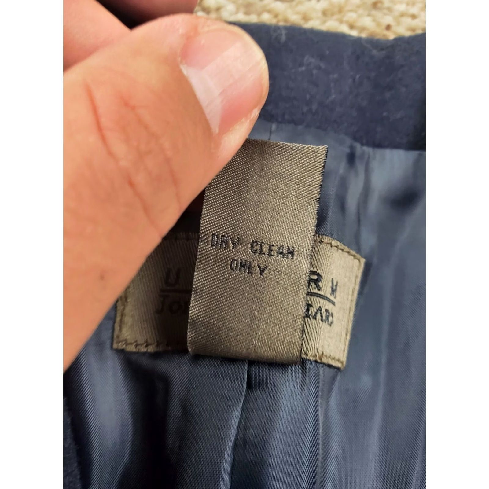 Vintage VINTAGE John Paul Richard Blazer Jacket Womens 10 Blue Wool Blend Pockets Button Classic Formal Business Size L / US 10 / IT 46 - 5 Thumbnail