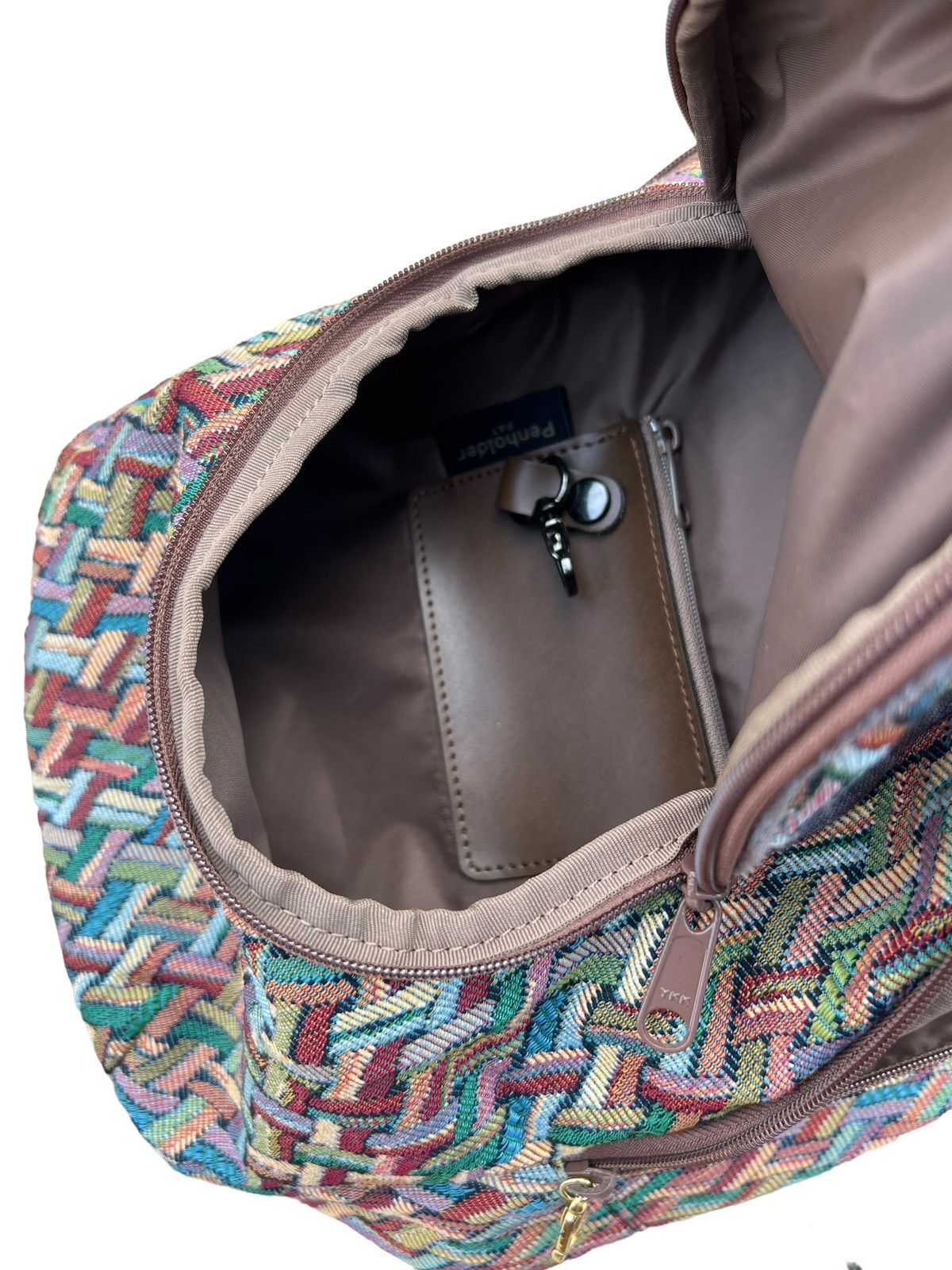 Vintage Vintage Yamatoya Ravi Ravi Japan Jacquard Backpack Bag Size ONE SIZE - 24 Thumbnail
