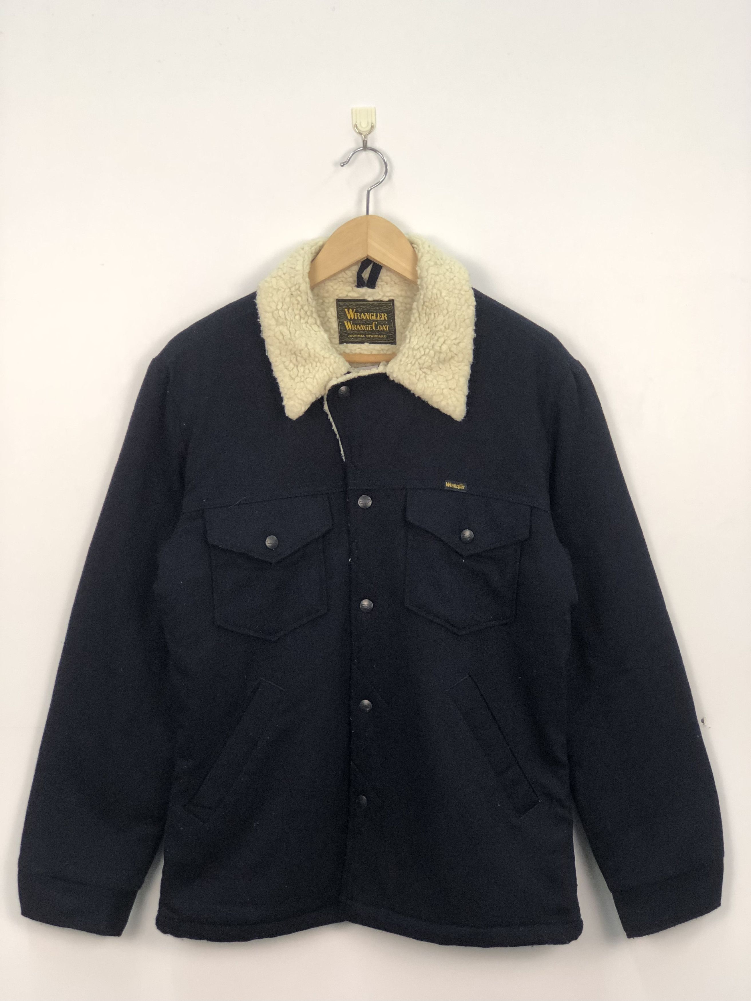 Journal Standard Vintage Wrangler X Journal Sherpa Shearling Jacket J0241 Size US S / EU 44-46 / 1 - 1 Thumbnail