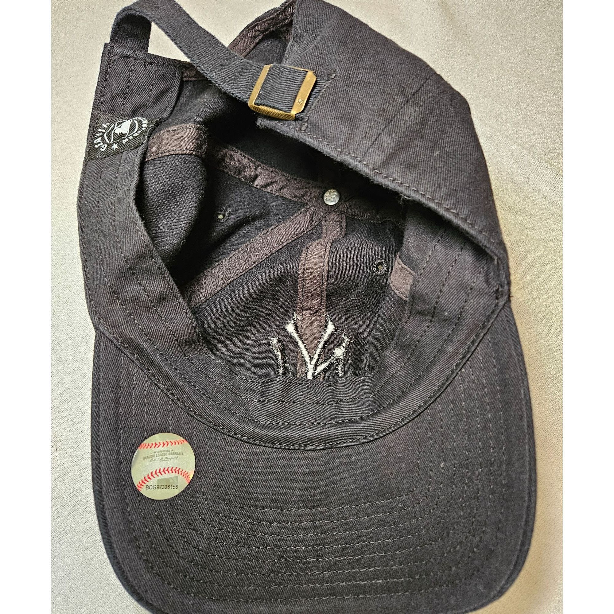 47 Brand 47 Brands New York Yankees Black NWT Baseball Cap Size ONE SIZE - 4 Thumbnail