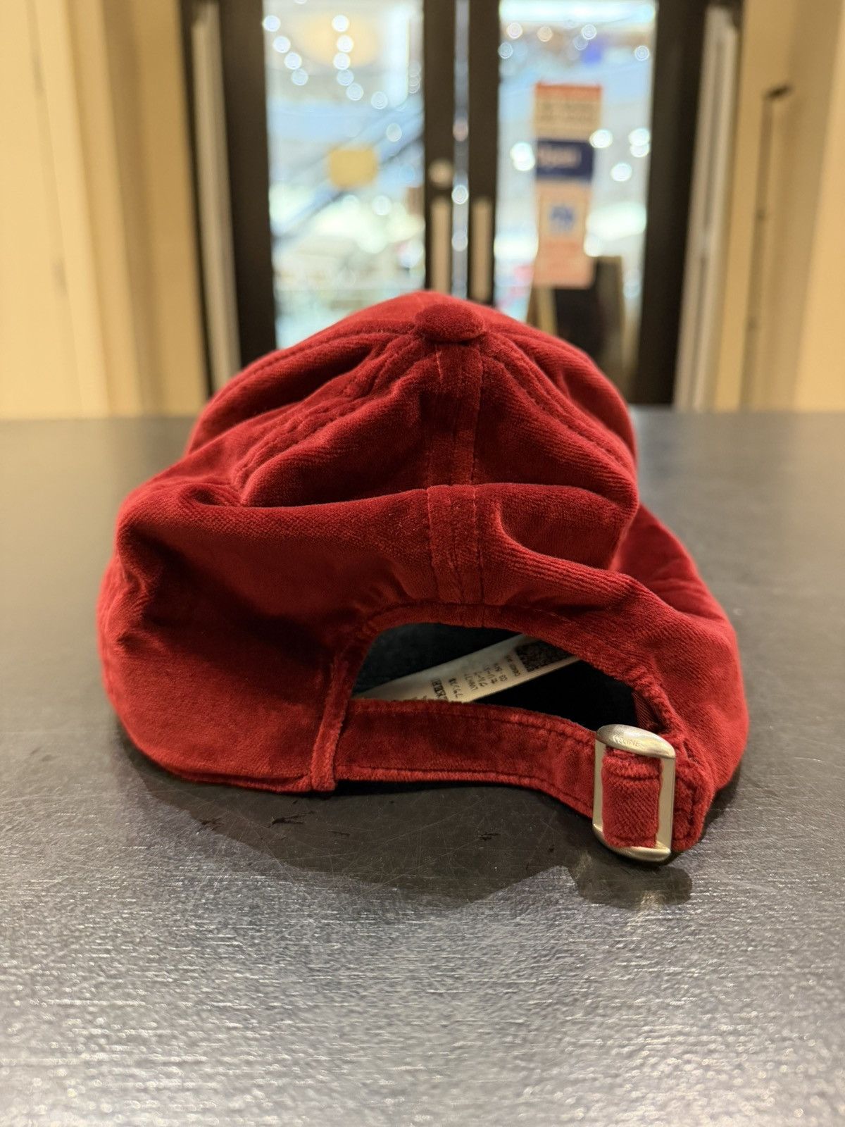Celine Celine Velour Hat - Red Size ONE SIZE - 4 Thumbnail