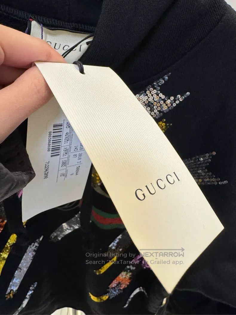 Gucci Gucci Colour stripe logo sweatshirt on the chest Size US XS / EU 42 / 0 - 4 Thumbnail