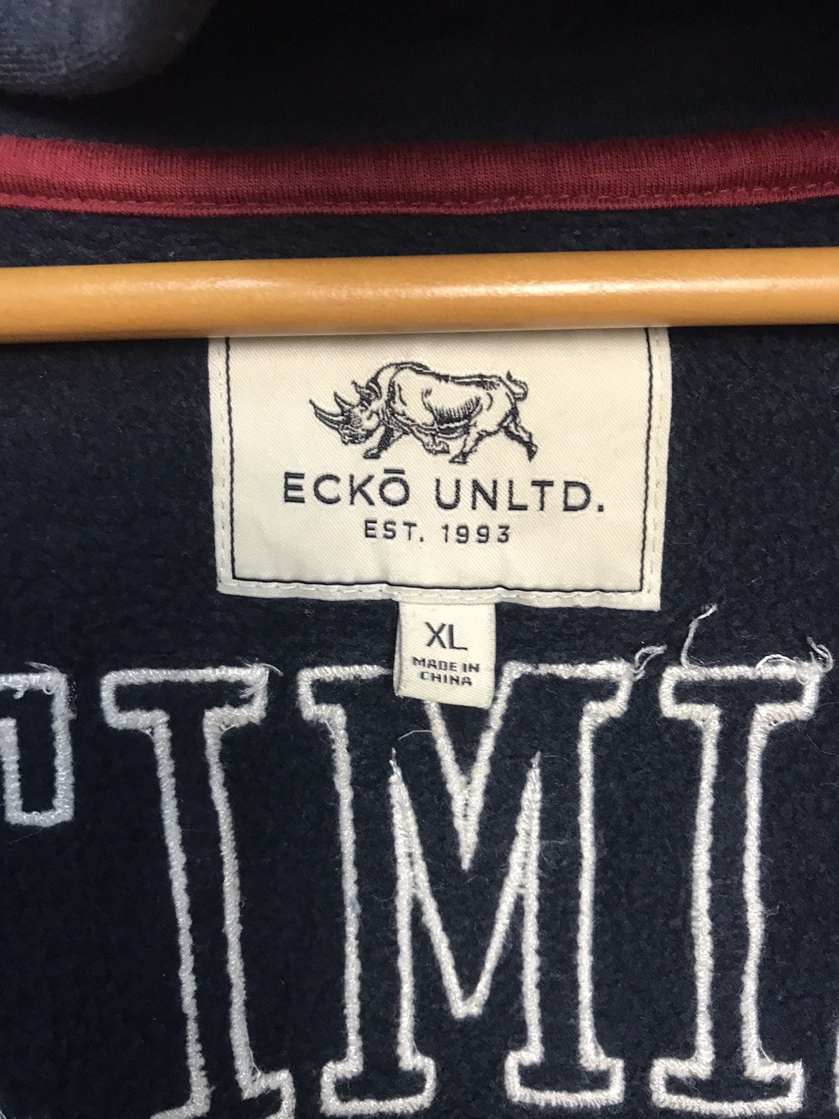 Ecko Unltd. × Vintage Echo Unltd Embroidered Hoodie Jacket Size US XL / EU 56 / 4 - 6 Thumbnail