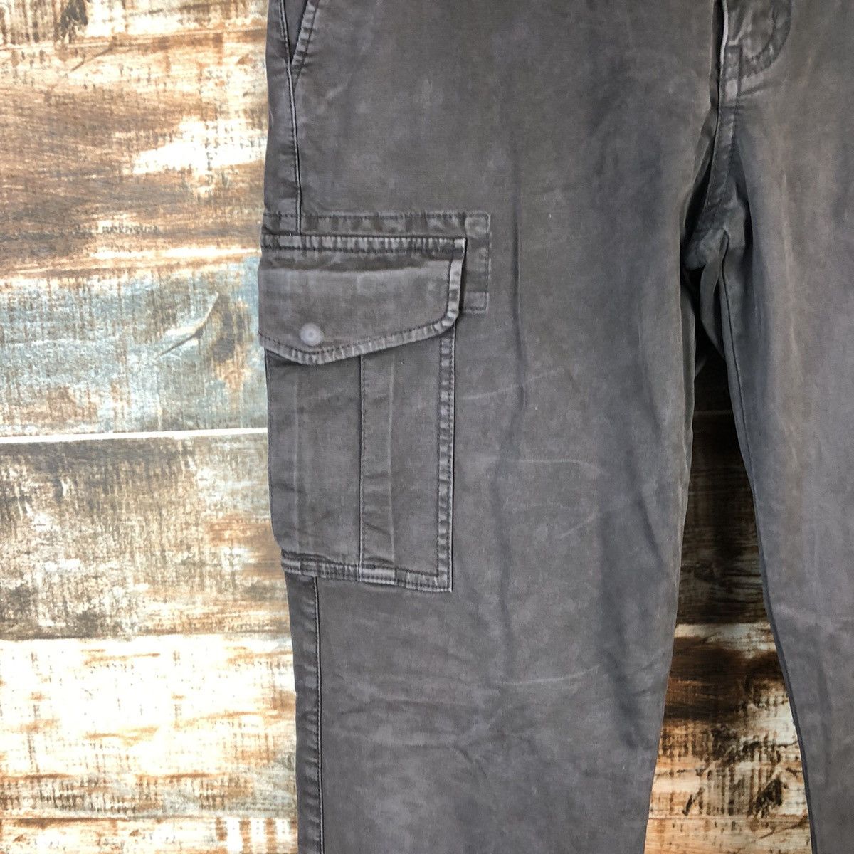 Japanese Brand Uniqlo Brown utility tactical Cargo Multipocket Pants #A2525 Size US 29 - 9 Thumbnail