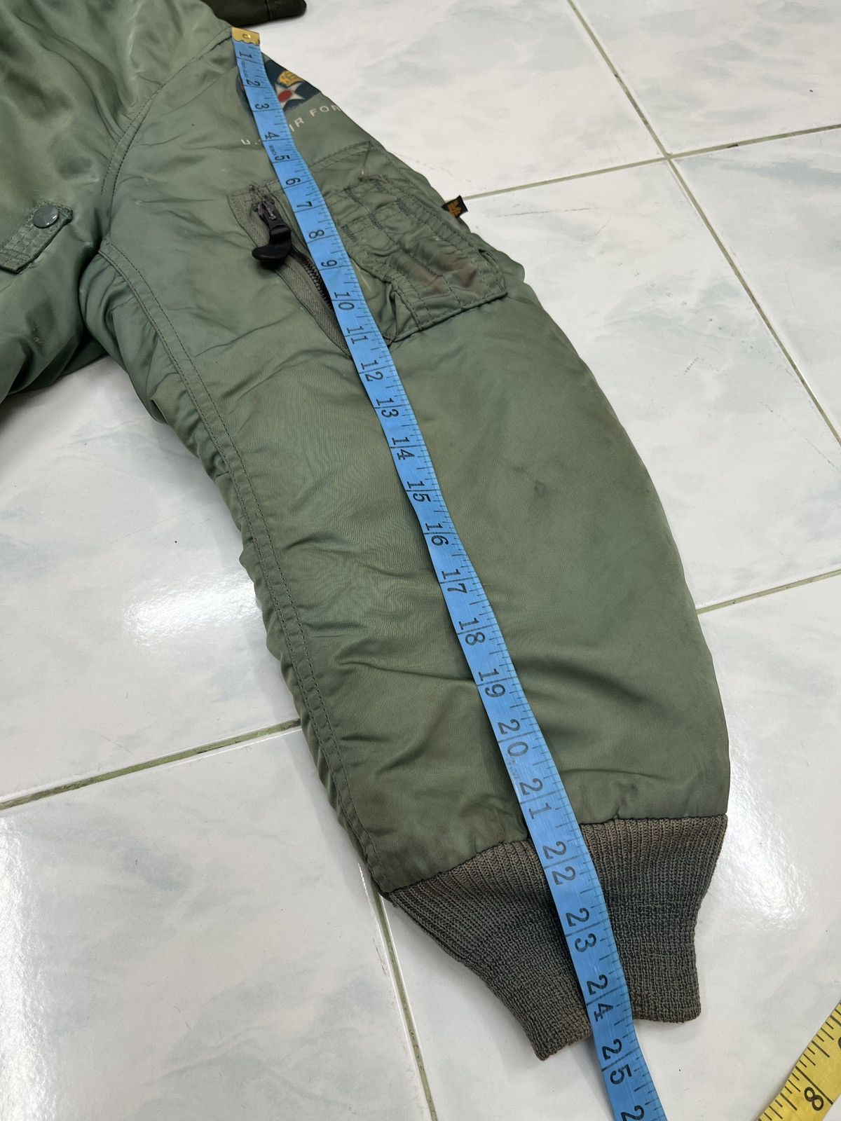 Alpha Industries 🔥🔥🔥STEALS VTG ALPHA INDUSTRIES BOMBER JACKET Size US M / EU 48-50 / 2 - 25 Thumbnail