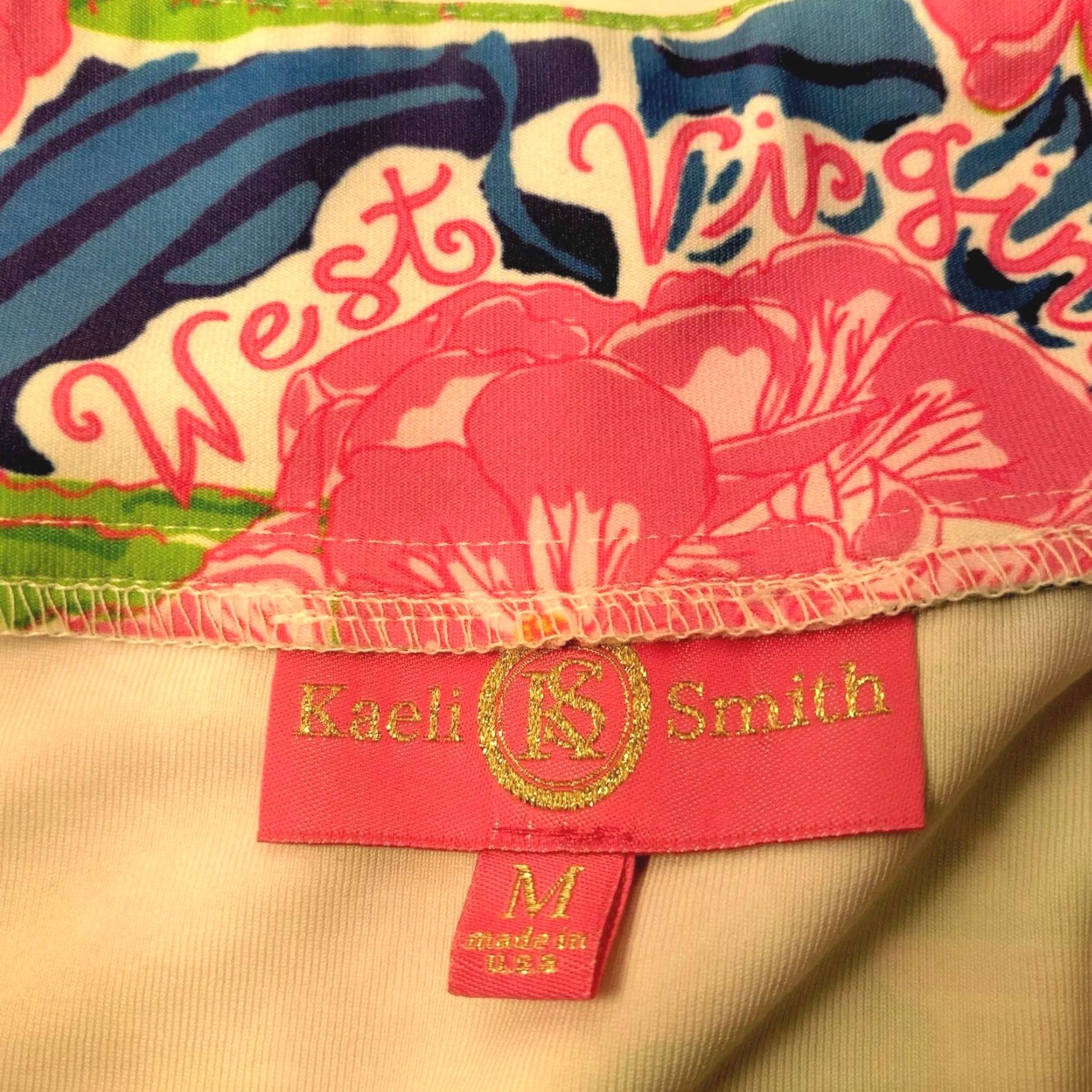 Vintage Kaeli Smith Shirt West Virginia Mountain State Medium Pullover Zip Performance Size M / US 6-8 / IT 42-44 - 4 Thumbnail