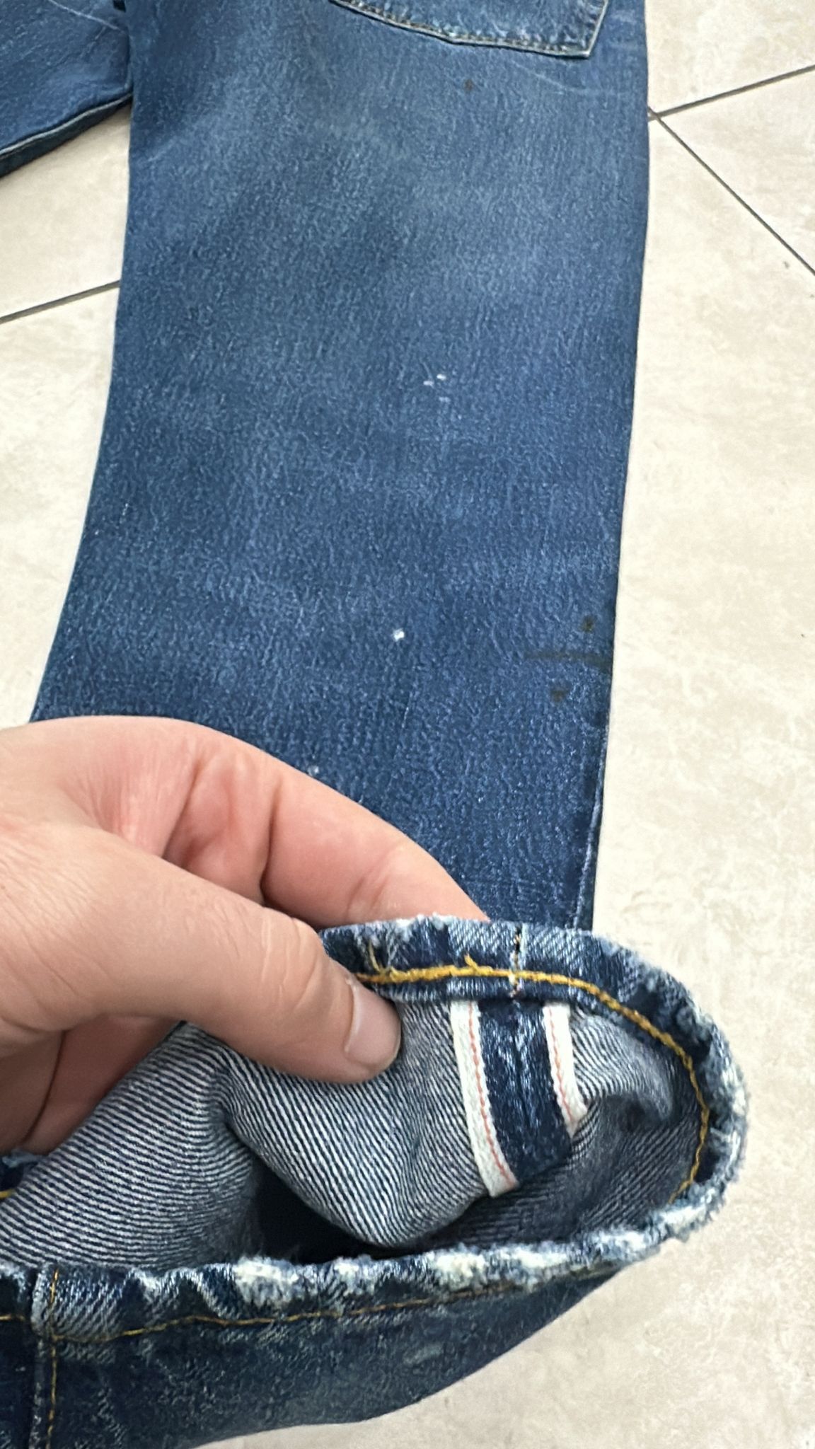 Levi's Vintage Clothing LVC Levi's Vintage Clothing 1954 501XX BigE Selvedge Jeans Size US 34 / EU 50 - 5 Thumbnail