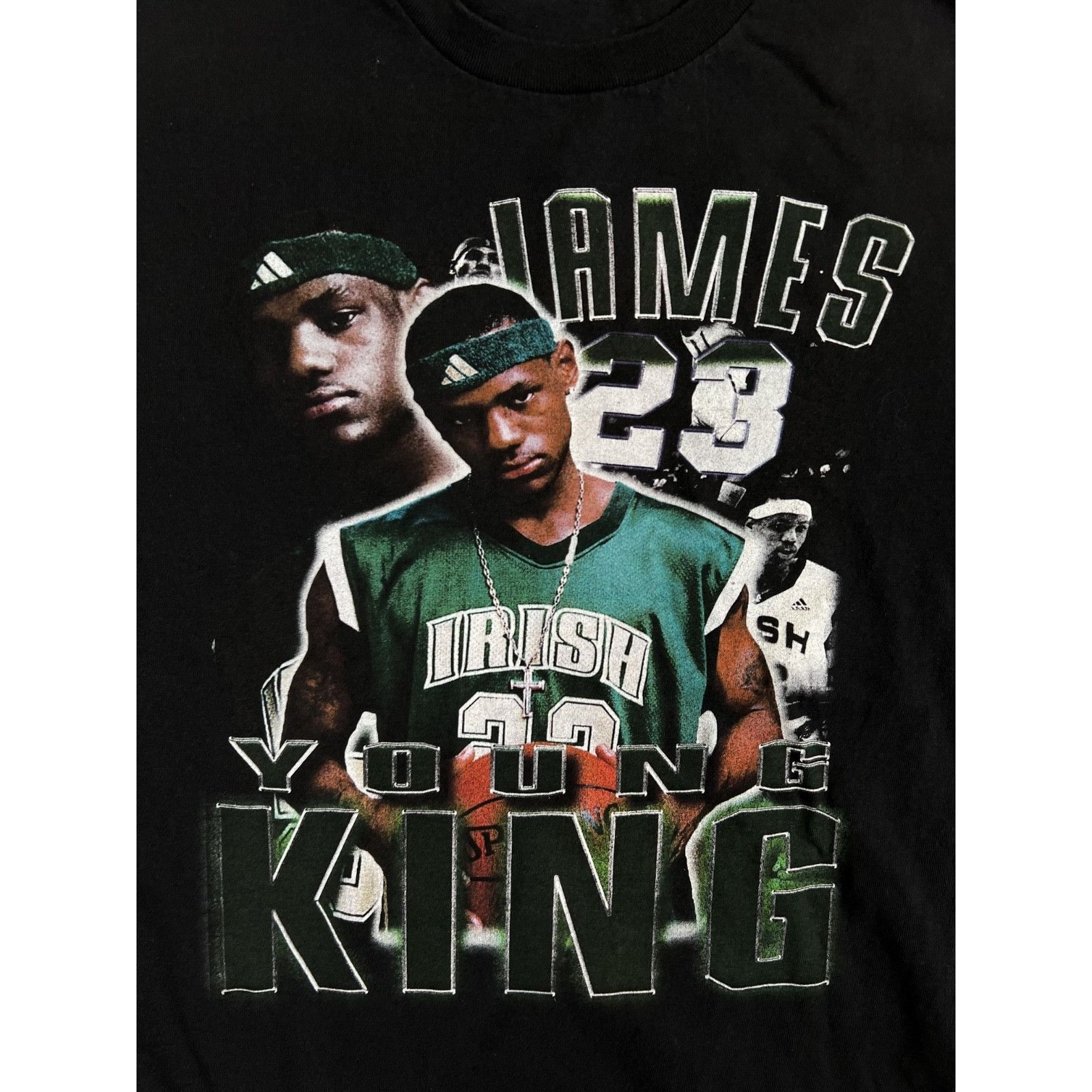 Other Vintage Lebron James T-Shirt Size M "Young King" High School Size US M / EU 48-50 / 2 - 2 Thumbnail