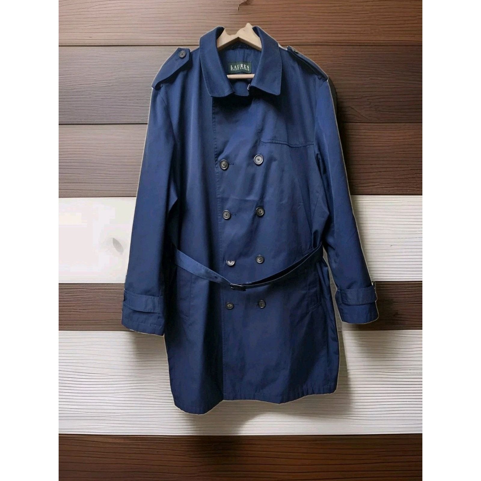 Lauren Ralph Lauren LAUREN RALPH LAUREN VTG EDMOND TRENCH RAINCOAT SZ 46R Size US S / EU 44-46 / 1 - 1 Thumbnail