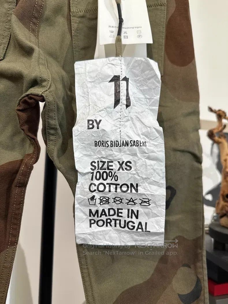 Boris Bidjan Saberi Boris Bidjan Saberi Size XS Camouflage canvas knife pants w Size US 26 / EU 42 - 9 Thumbnail