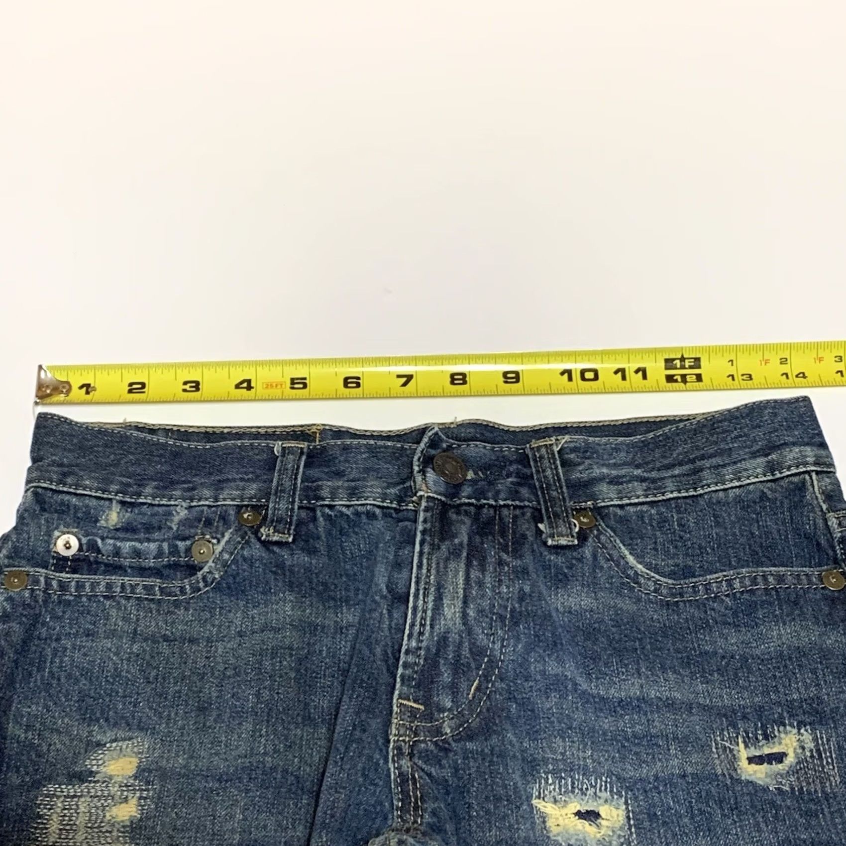 Aeropostale VINTAGE Aeropostale Mens Skinny Jeans 28x30 Distressed Denim Blue 28 Inseam 29.5 Inseam Jeans Mens Skinny Size US 28 / EU 44 - 3 Thumbnail