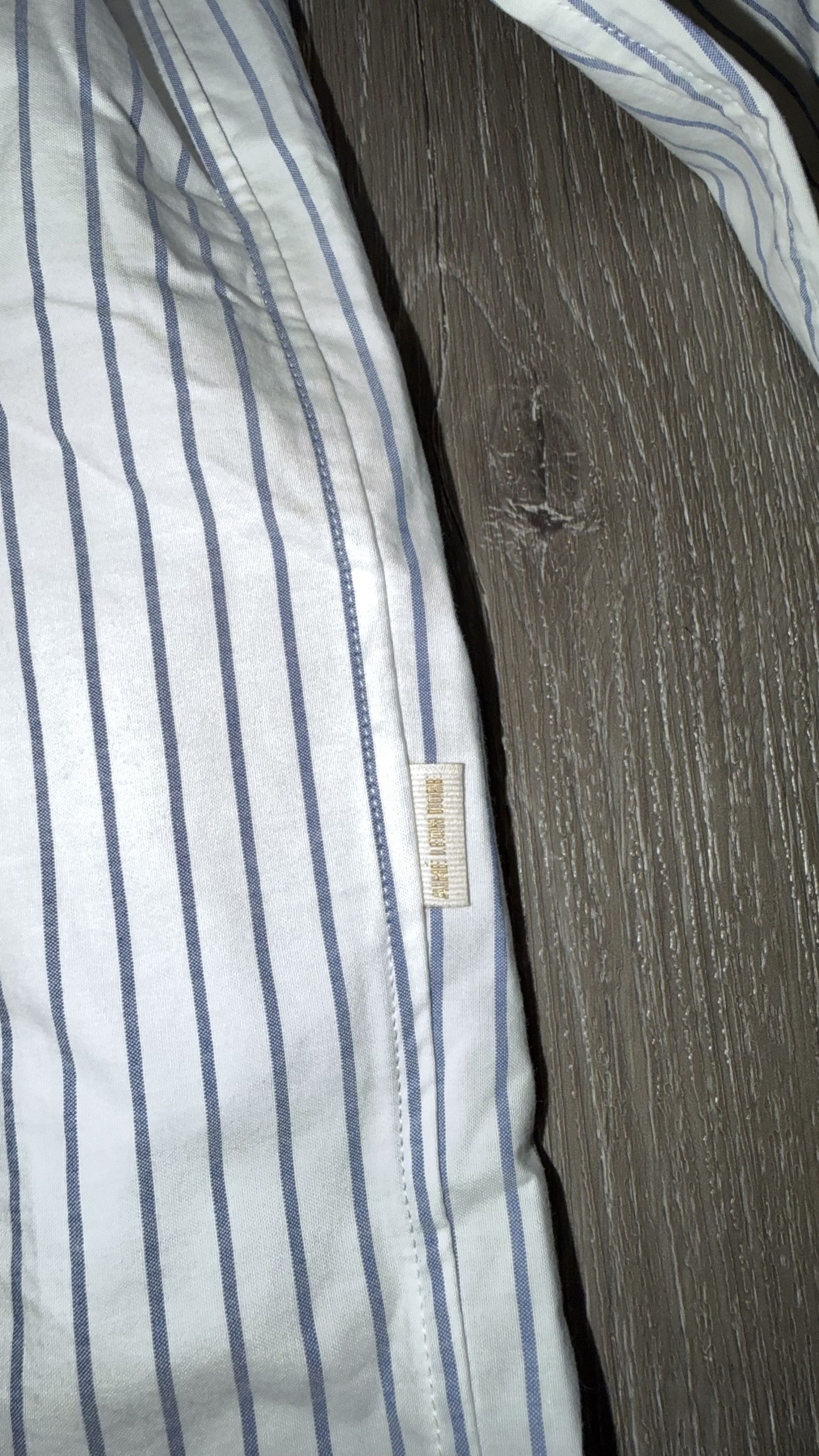 Aime Leon Dore ALD LS Blue Stripe Poplin Shirt Size US XS / EU 42 / 0 - 6 Thumbnail