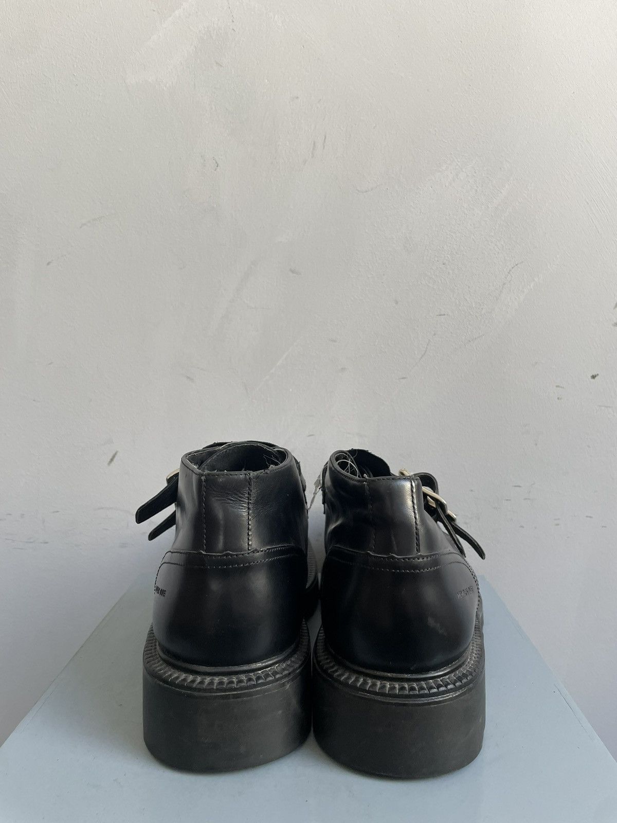 Harley Davidson Rubber platform boots y2k opium New Rock style hype Size US 10 / EU 43 - 8 Thumbnail