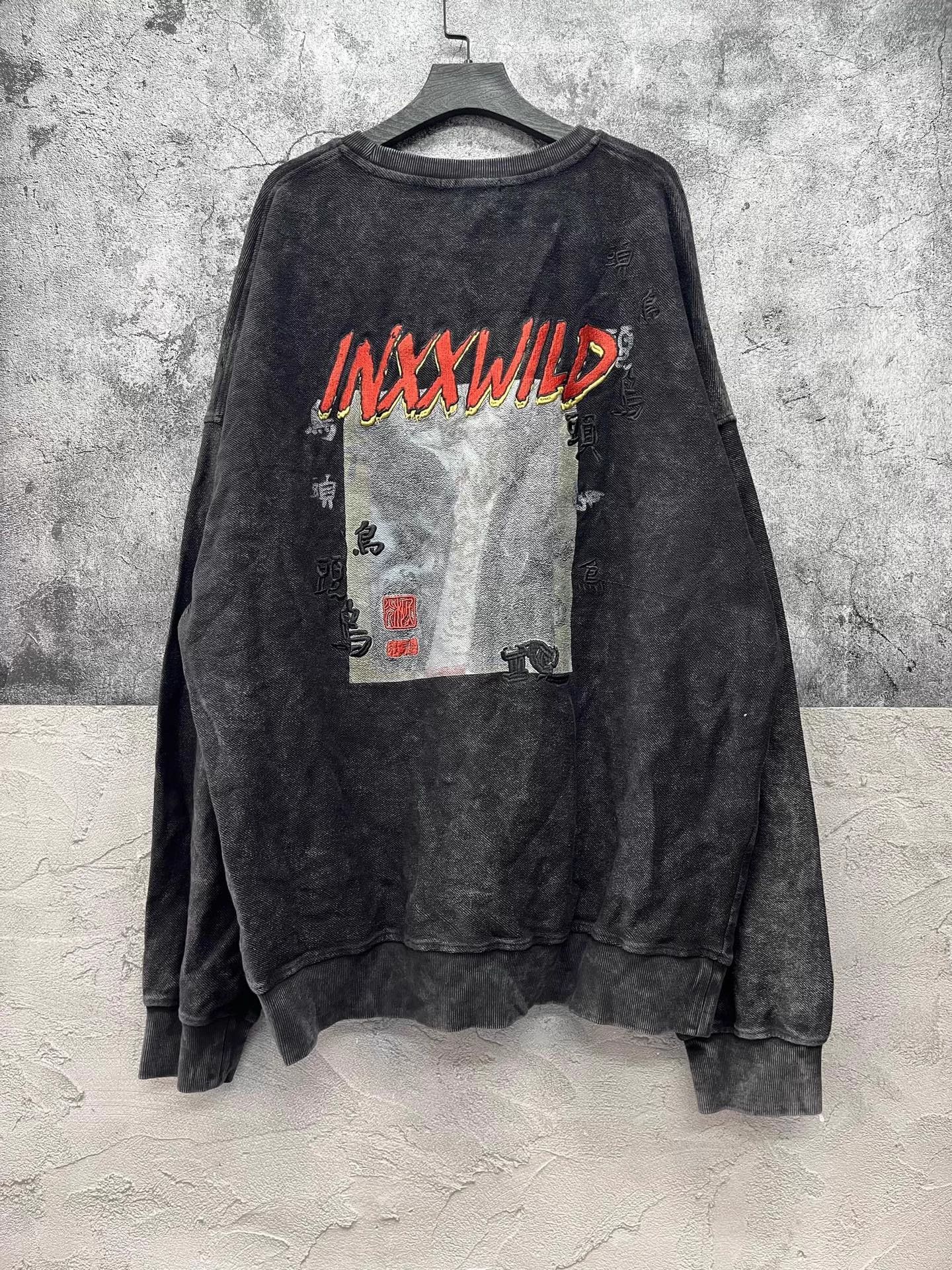 Other INXX embroidered bird head knit sweatshirt L Size US L / EU 52-54 / 3 - 2 Thumbnail