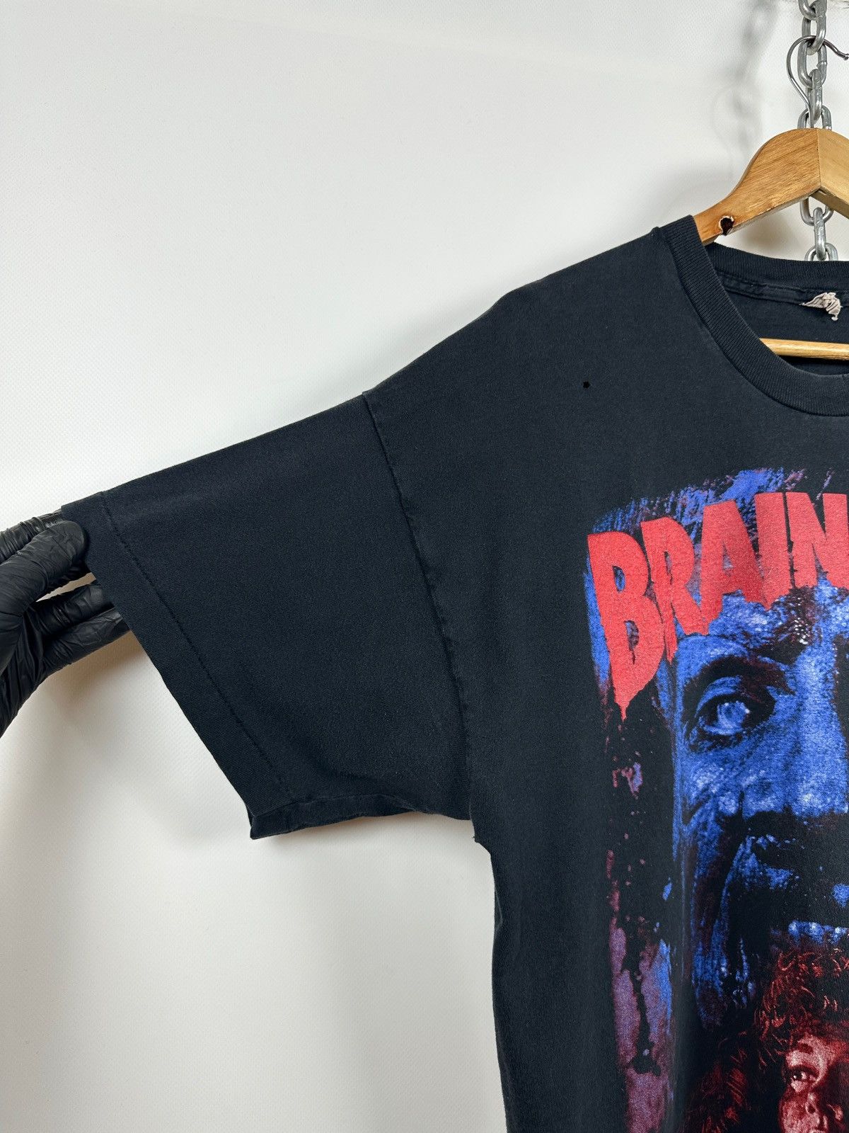 Vintage 1992 Vintage Braindead aka Dead Alive Peter Jackson T-Shirt Size US XL / EU 56 / 4 - 10 Thumbnail