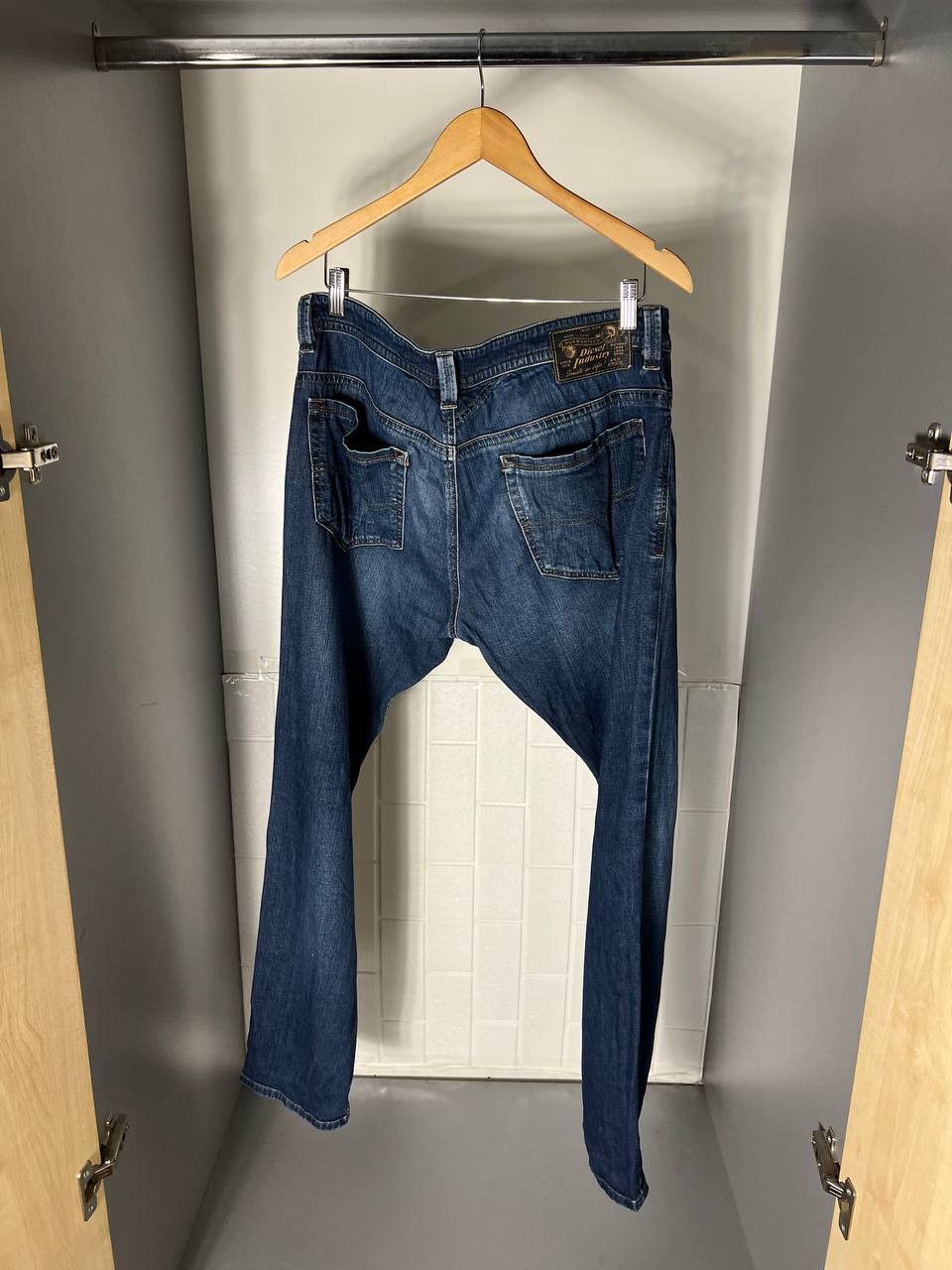 Diesel VINTAGE DIESEL INDUSTRY DENIM DIVISION RETRO JEANS CASUAL Size US 34 / EU 50 - 12 Thumbnail