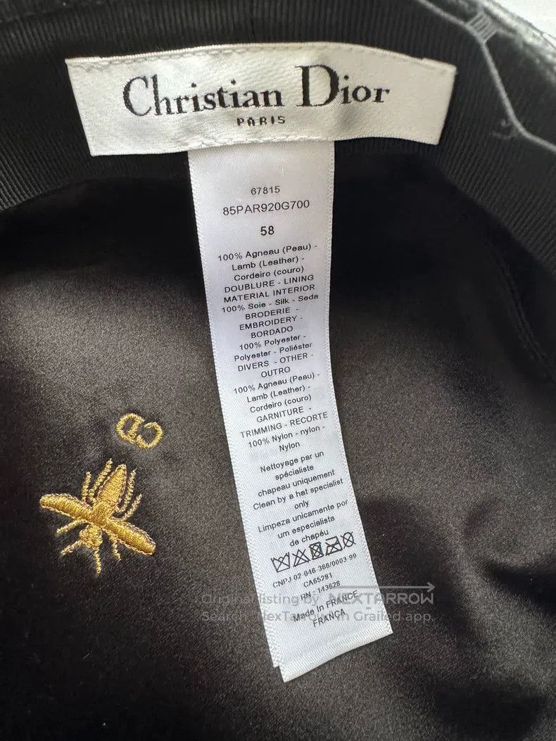 Dior Dior Mesh beret Size ONE SIZE - 4 Thumbnail