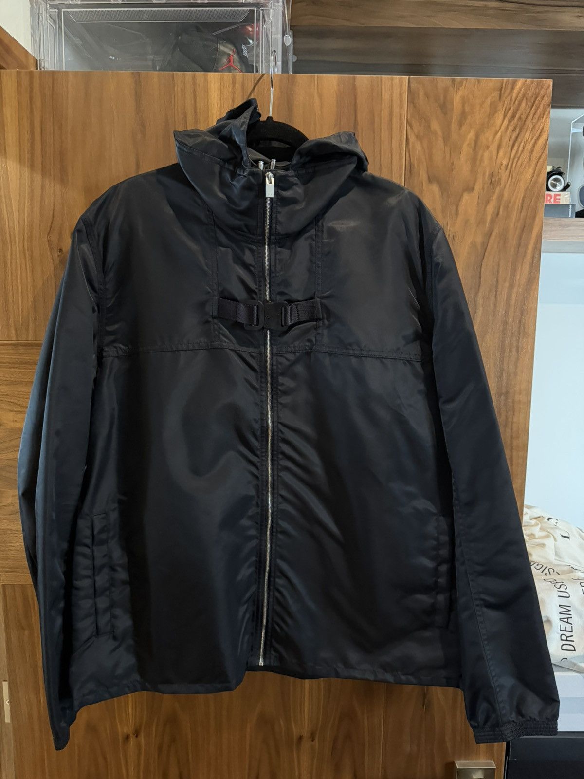 1017 ALYX 9SM 1017 ALYX 9SM Black Nylon Hooded Jacket Size US XXL / EU 58 / 5 - 3 Thumbnail