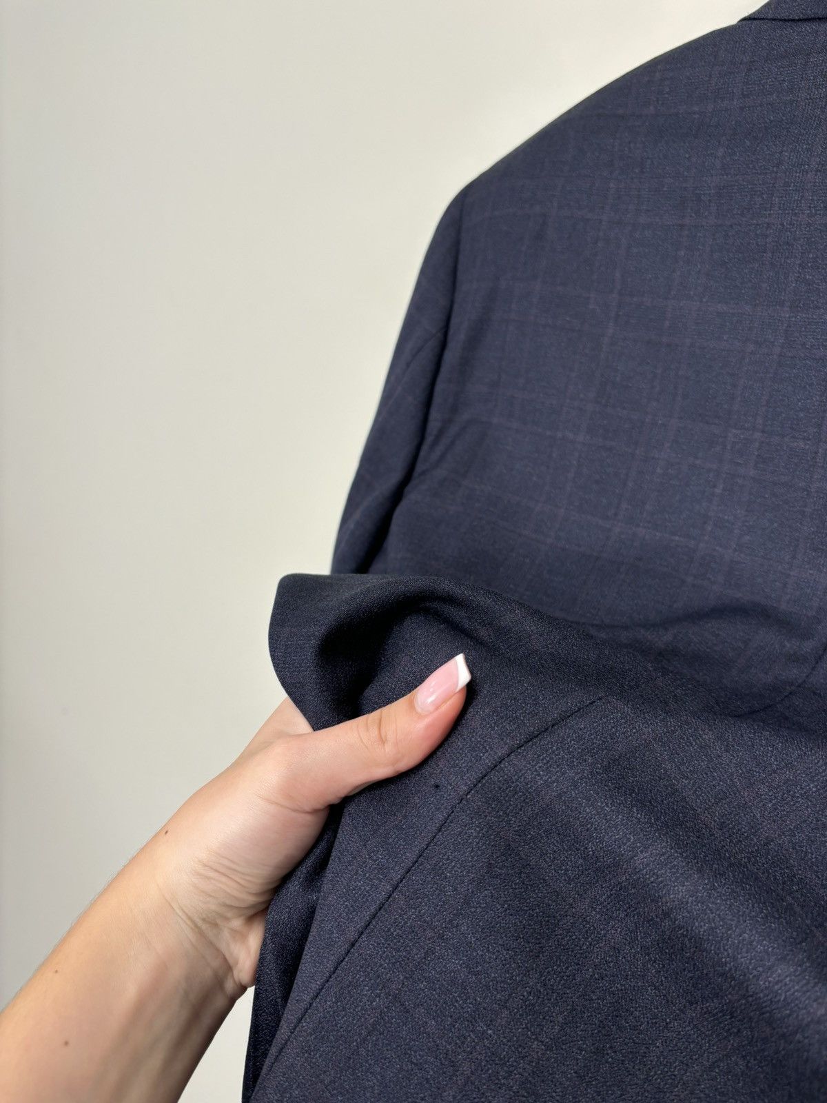 Canali Canali 1934 Su Misura Men’s Navy Blue Wool Blazer Jacket Size 40R - 23 Thumbnail