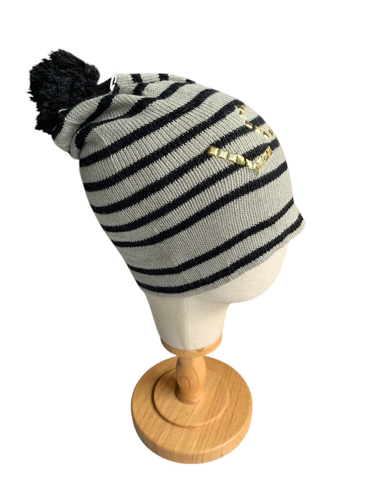 Japanese Brand × Kapital × Vintage LOVE TOXIC STRIPE WINTER SESSIONS LONG BEANIE HATS Size ONE SIZE - 6 Thumbnail
