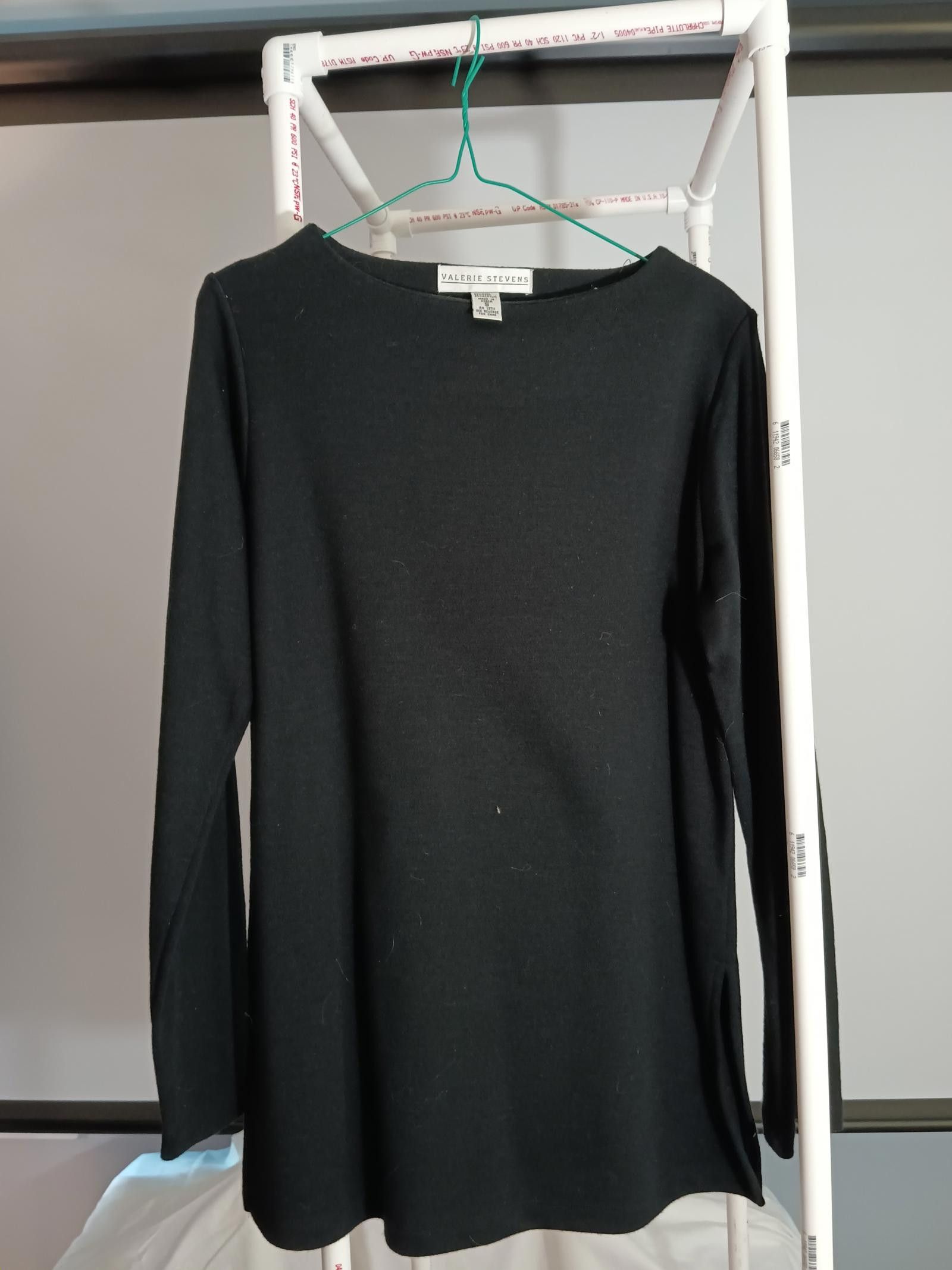 Designer Stylish Valerie Stevens Long Sleeve Top Size S / US 4 / IT 40 - 1 Thumbnail