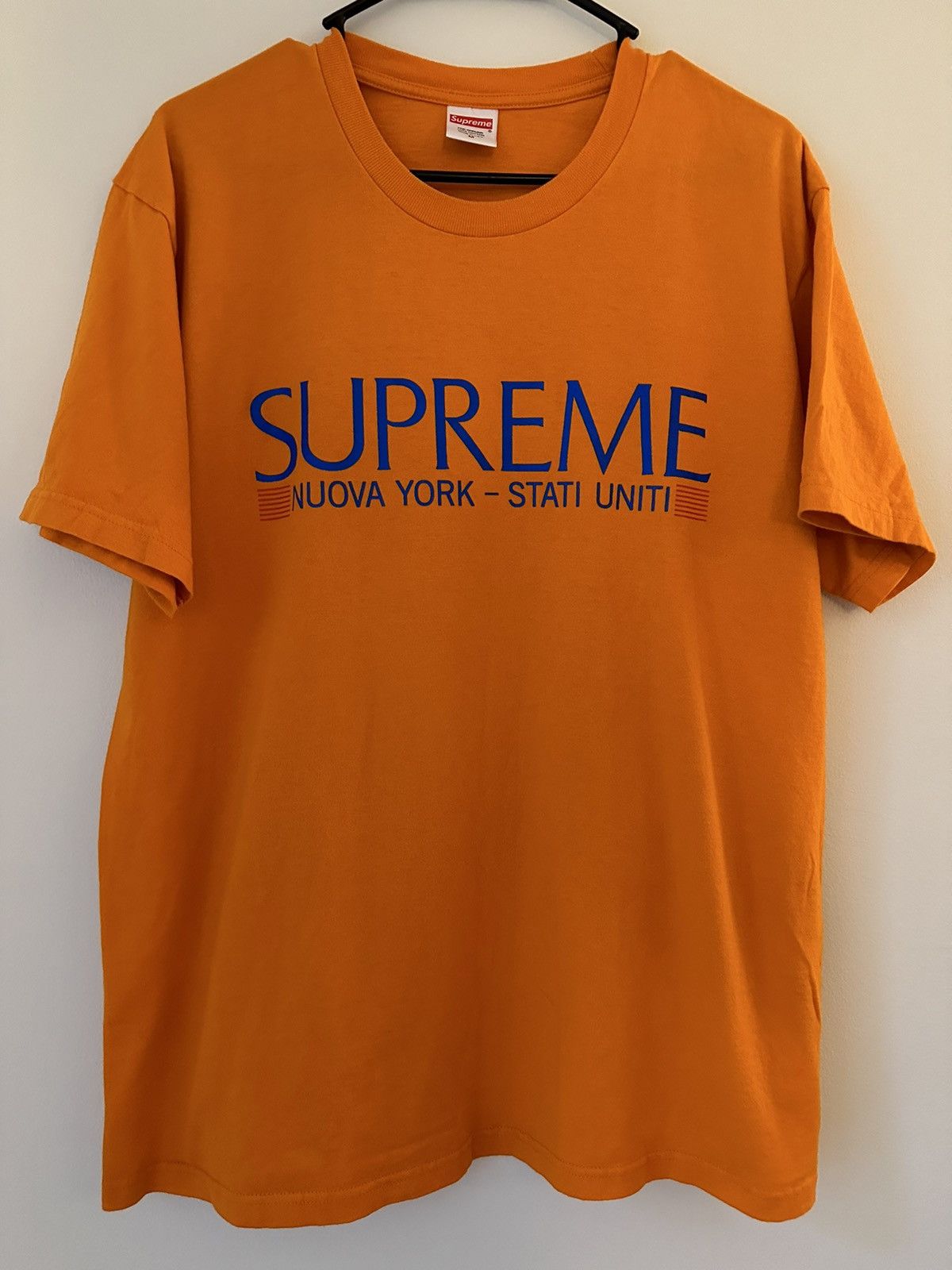 Supreme Supreme Nuova York Tee Size US M / EU 48-50 / 2 - 1 Thumbnail