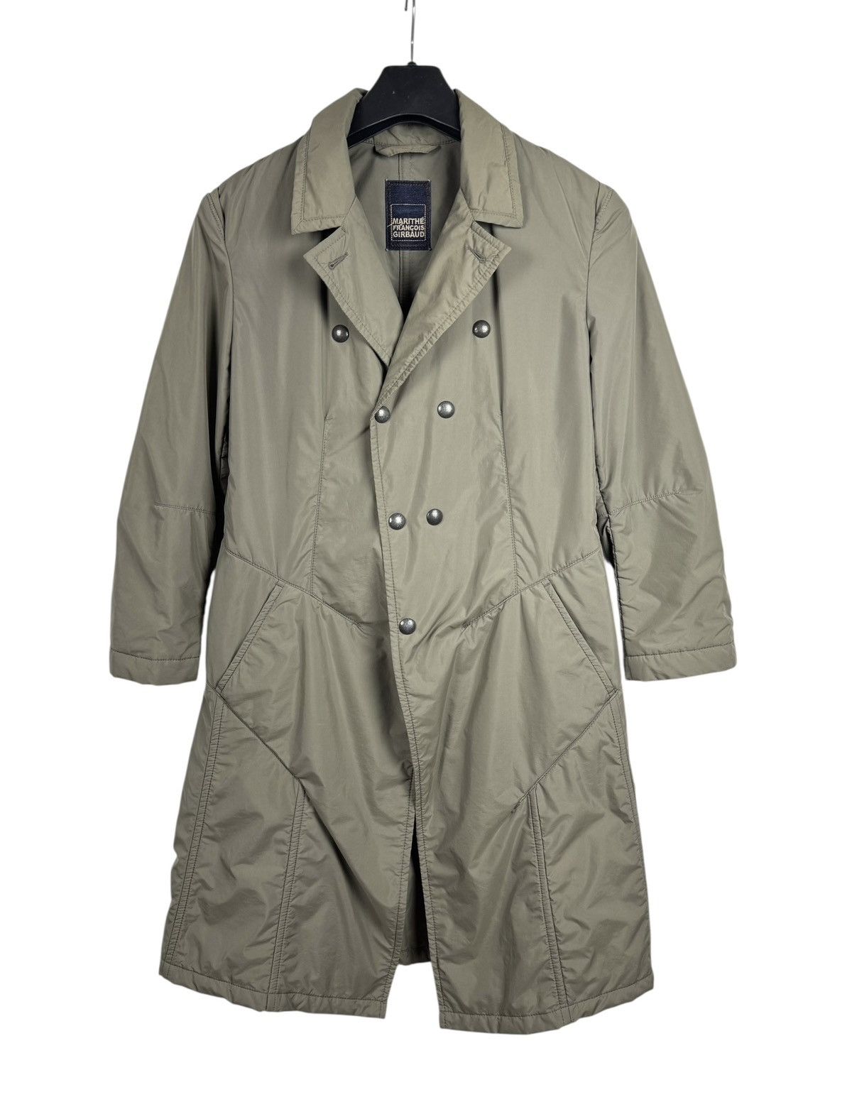 Marithe + Francois Girbaud Marithe Francois Girbaud Nylon Trench Coat Vintage size IT42 Size M / US 6-8 / IT 42-44 - 13 Thumbnail