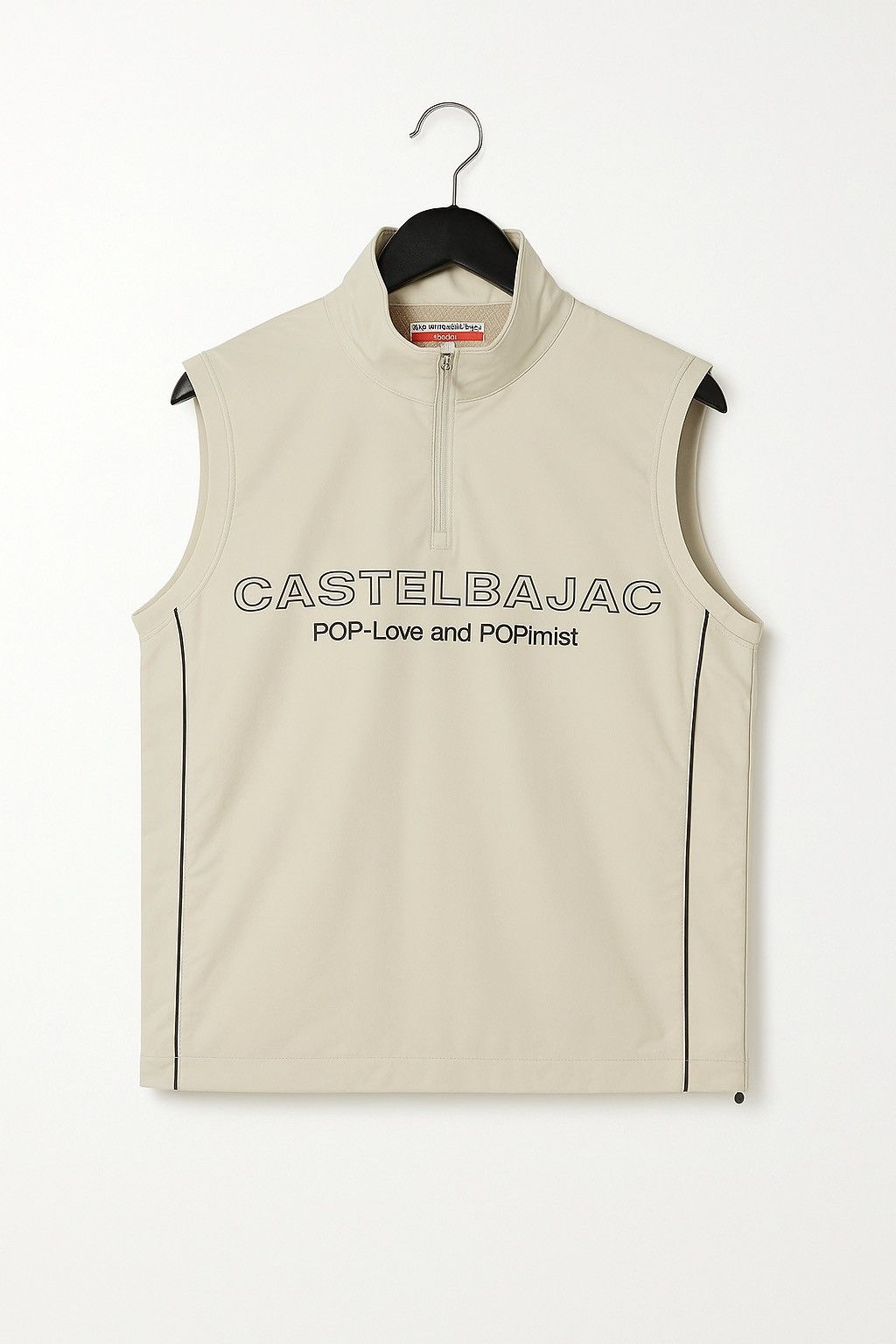 Jean Charles De Castelbajac Castelbajac Sport Beige Sleeveless Vest POP-Love POPtimist Size US S / EU 44-46 / 1 - 1 Thumbnail