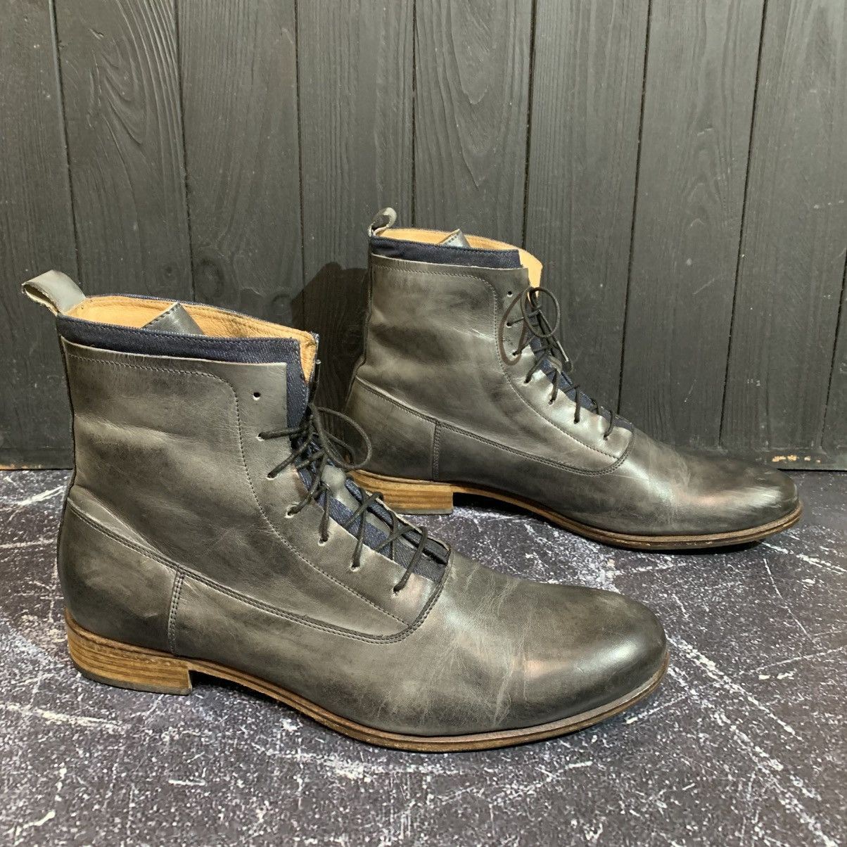 Antony Morato Antony MORATO Leather Boots Size 44 Rick Owens Style Size US 9 / EU 42 - 3 Thumbnail