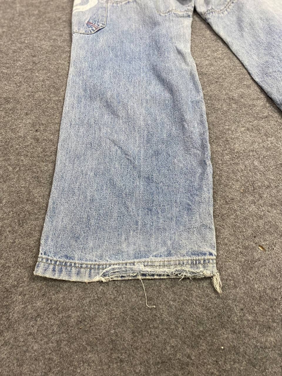 Japanese Brand vintage piko baggy cargo denim nice design Size US 32 / EU 48 - 8 Thumbnail
