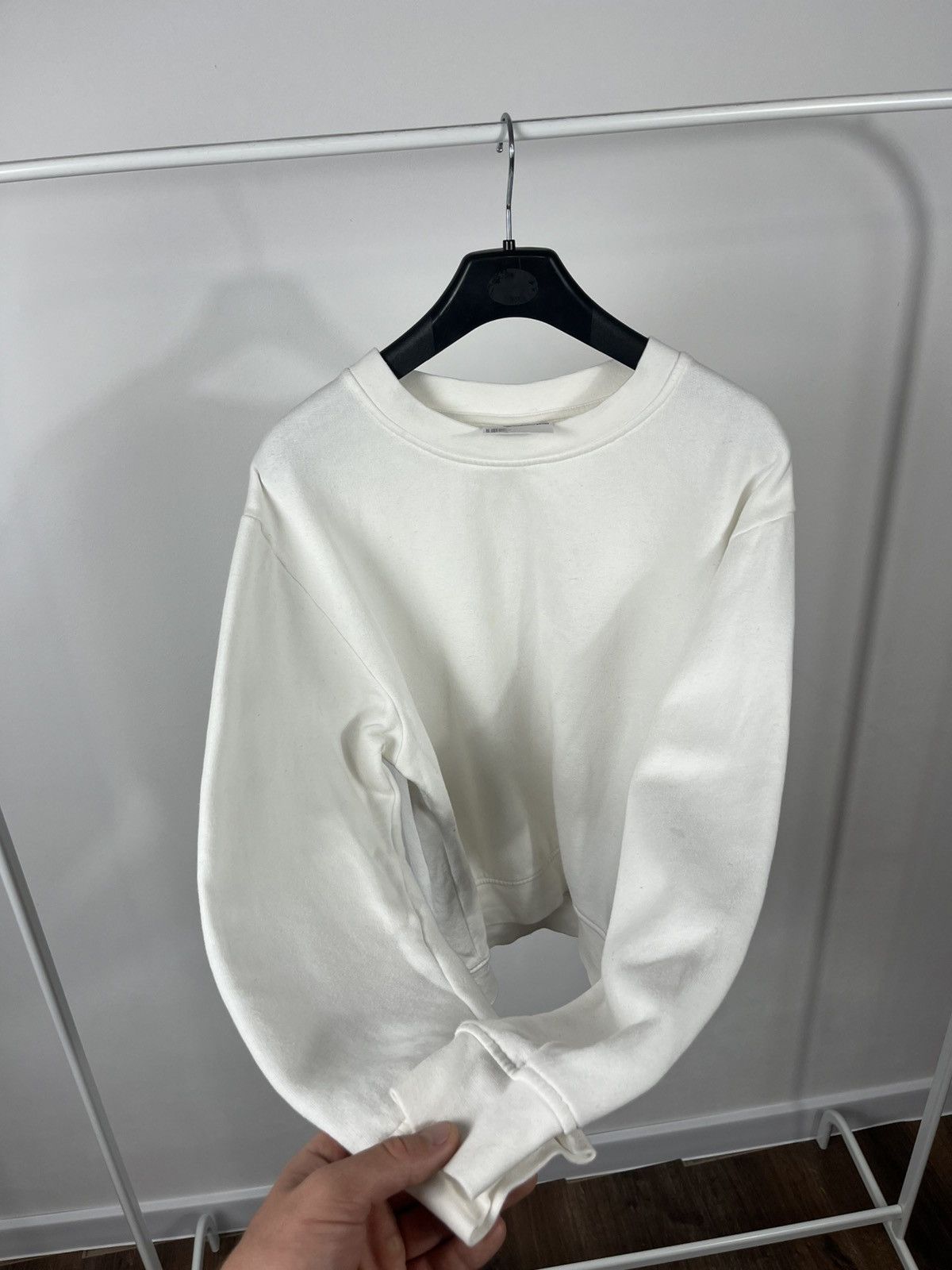 Acne Studios Acne Studios white cotton sweatshirt women’s size S Portugal Size S / US 4 / IT 40 - 8 Thumbnail