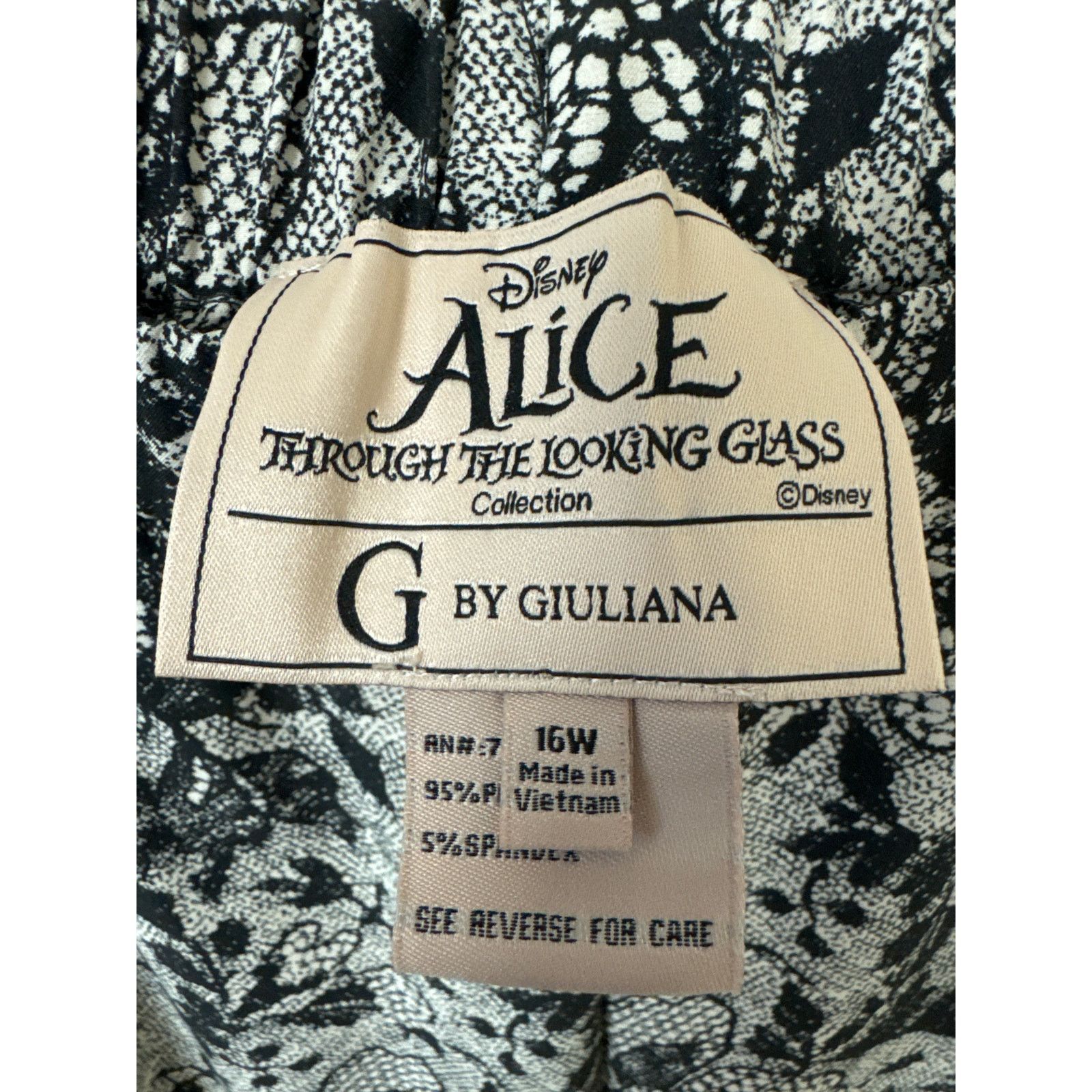 Disney Disney Alice Through The Looking Glass, G by Giuliana 16 W Size 38" / US 16 / IT 52 - 3 Thumbnail