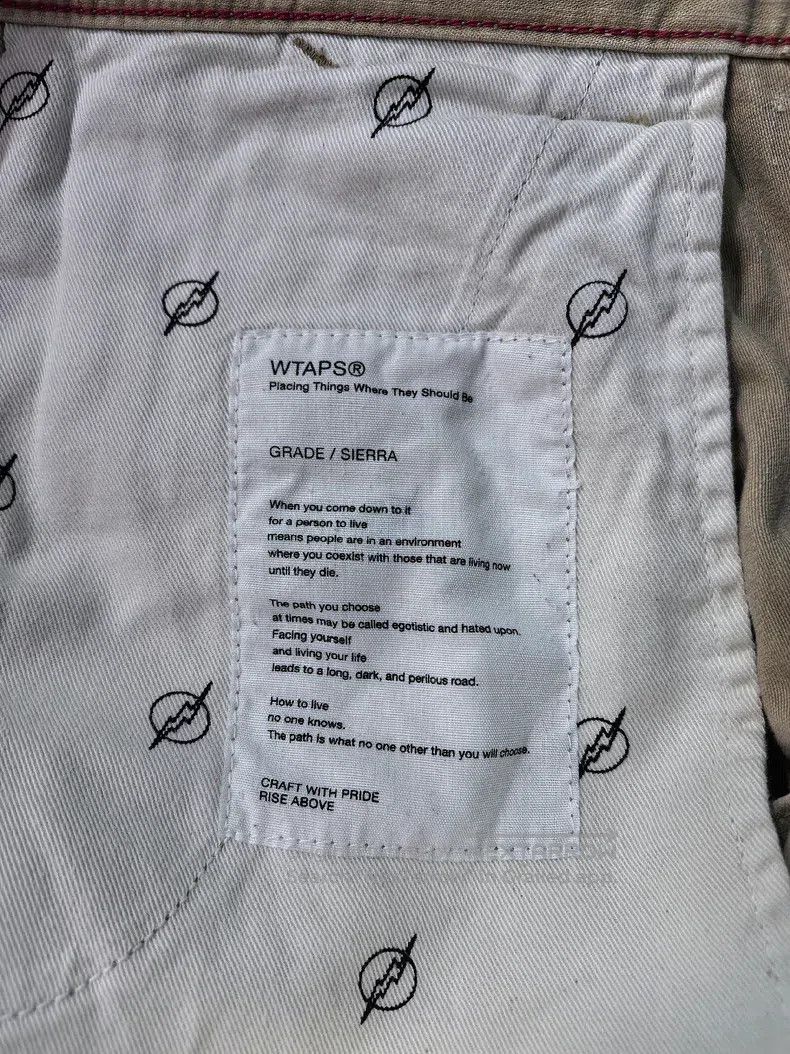 Wtaps Wtaps size S Washed, aged, painted and embroidered work pan Size US 38 / EU 54 - 6 Thumbnail