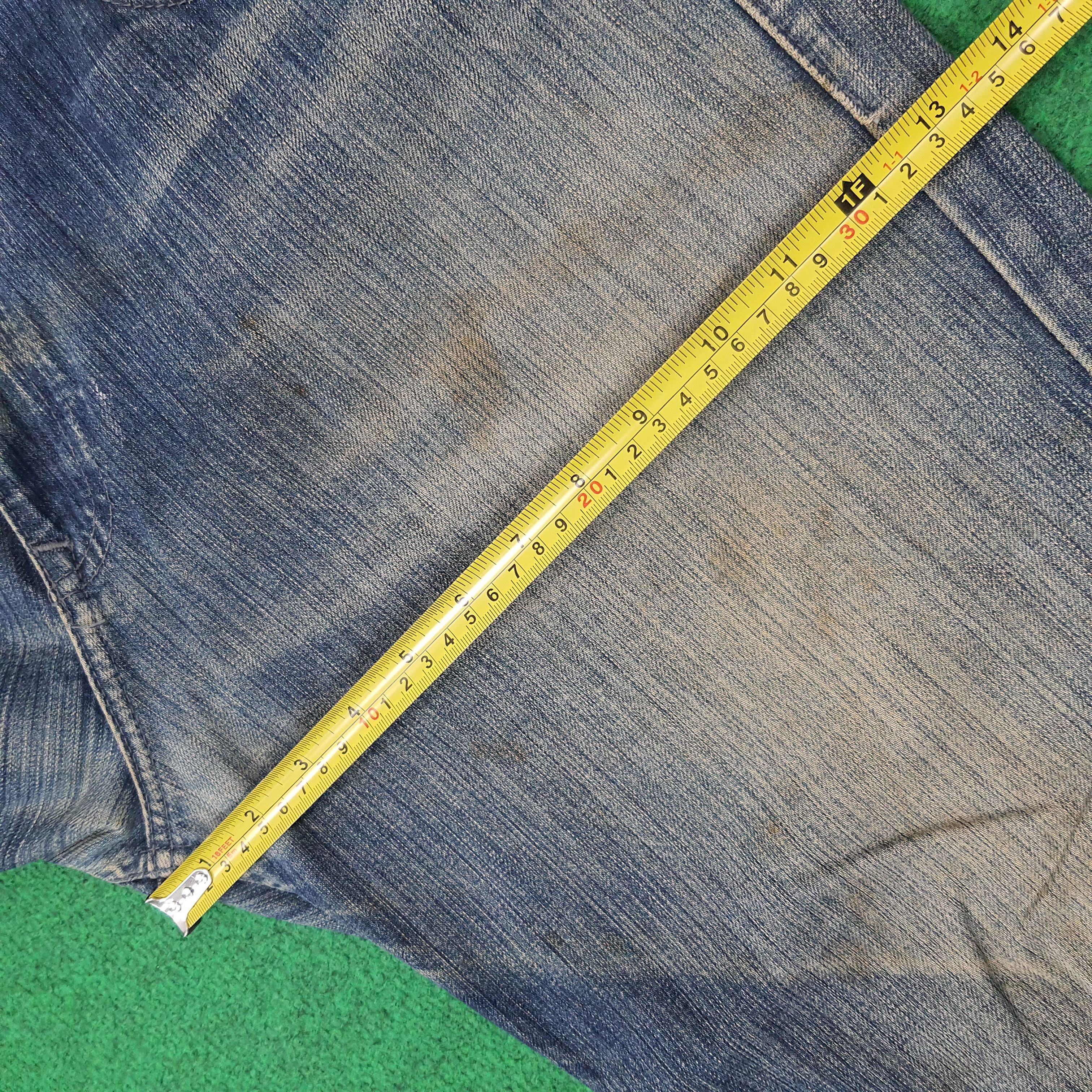 Stussy Vintage Stussy Authentic Workgear Custom Logo Jeans C265N5 Size US 34 / EU 50 - 16 Thumbnail