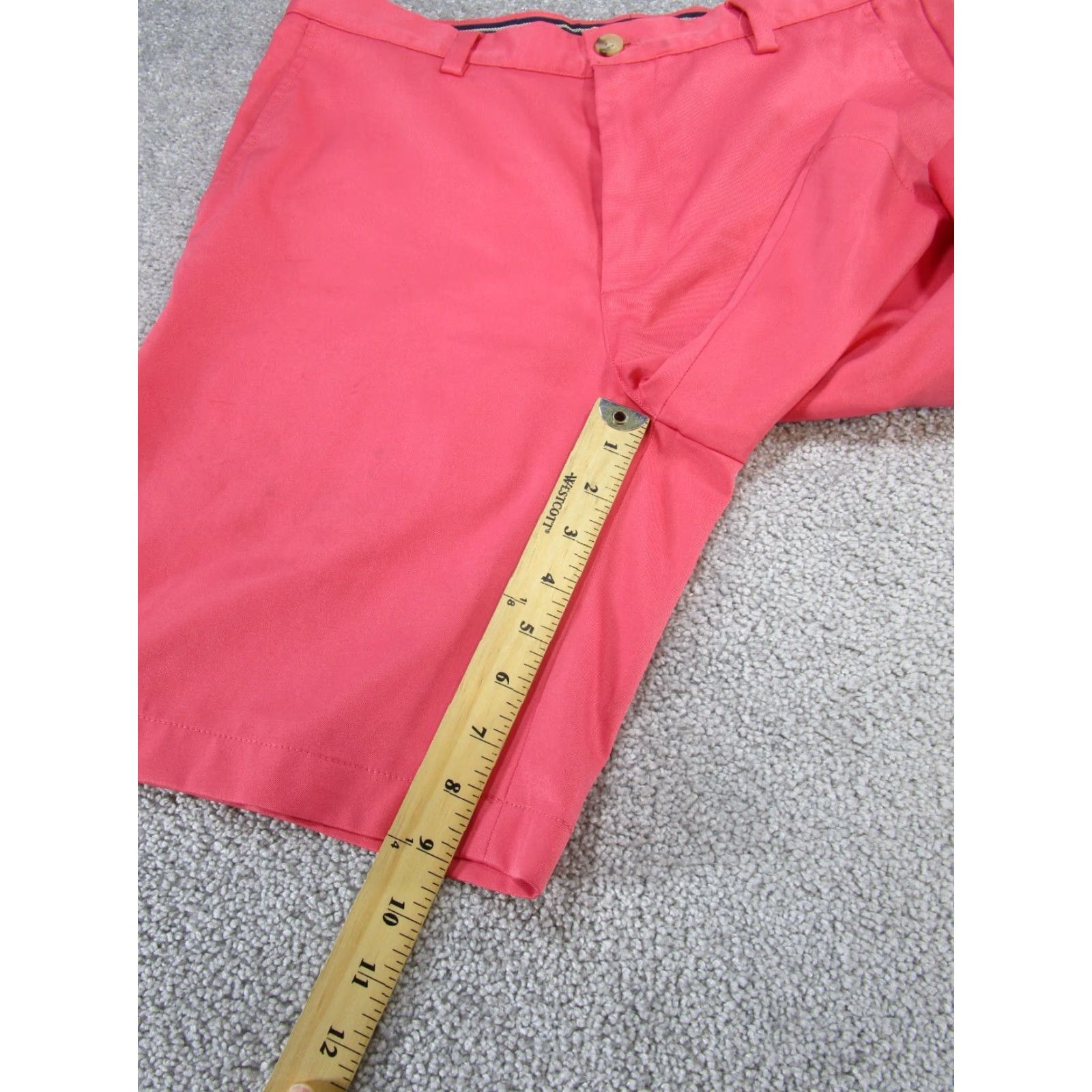 Vineyard Vines Vineyard Vines Links Shorts Mens 32 Red Polyester Chino Casual Workwear Beach Outdoor Preppy 90s Mens Size US 32 / EU 48 - 6 Thumbnail