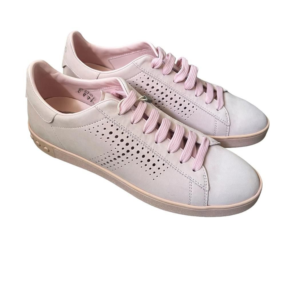 Tod's Tod's Leather Pink Sneaker NWT Size 10 Size US 10 / IT 40 - 2 Thumbnail