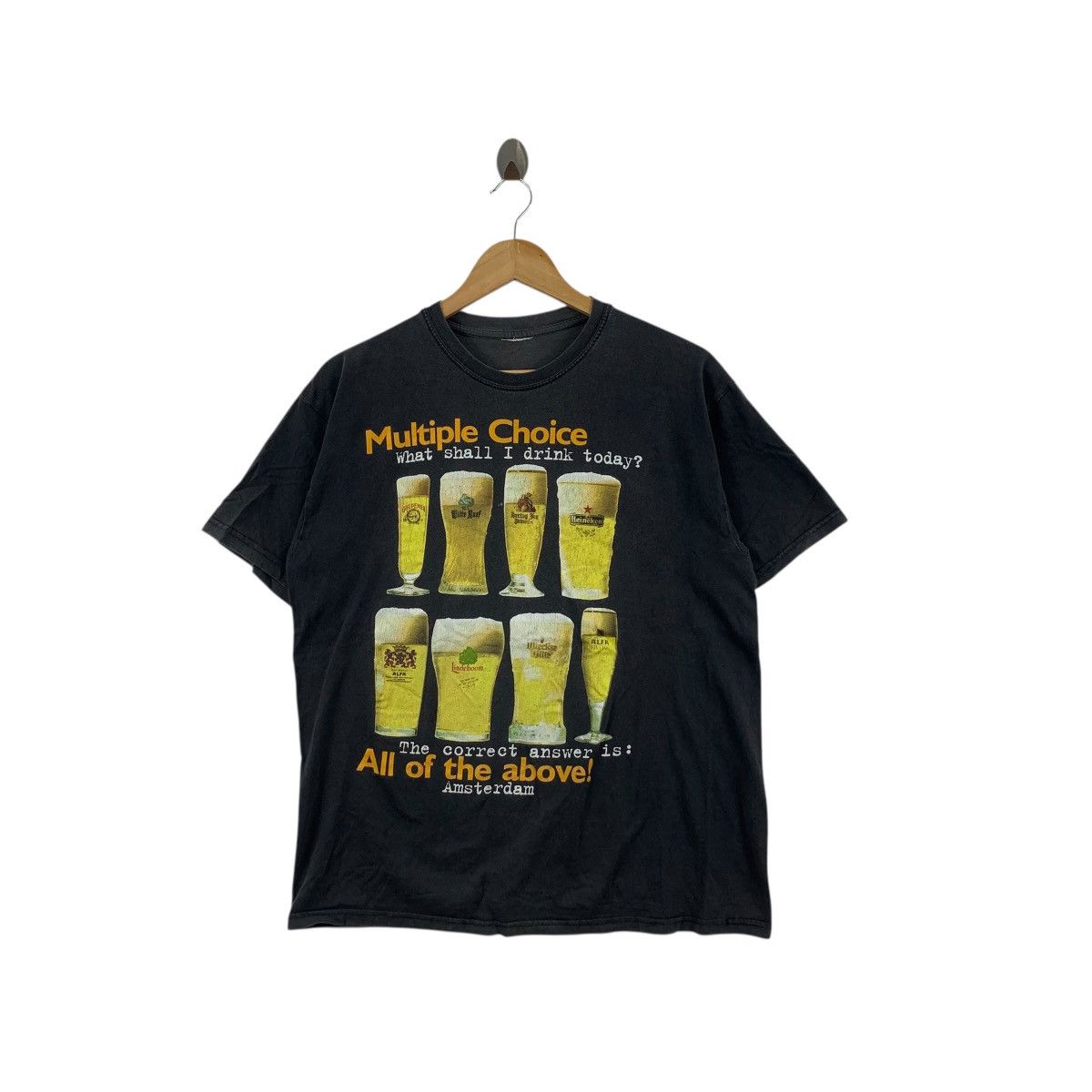 Vintage Vintage AMSTERDAM OKTOBERFEST BEER Fest Tee Shirt Top Size US M / EU 48-50 / 2 - 1 Thumbnail