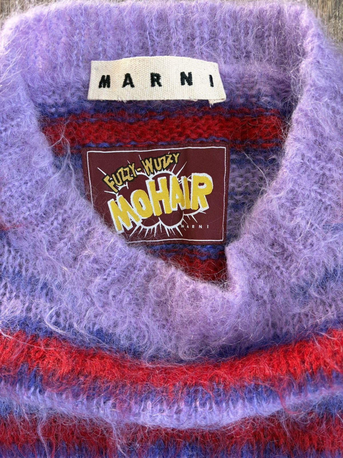 Marni Marni fuzzy wuzzy mohair sweater Size US L / EU 52-54 / 3 - 2 Thumbnail