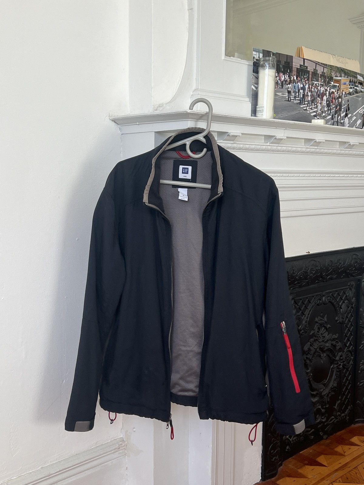 Gap × Prada × Vintage Gap Nylon Bomber Moto Biker Jacker Size US M / EU 48-50 / 2 - 5 Thumbnail