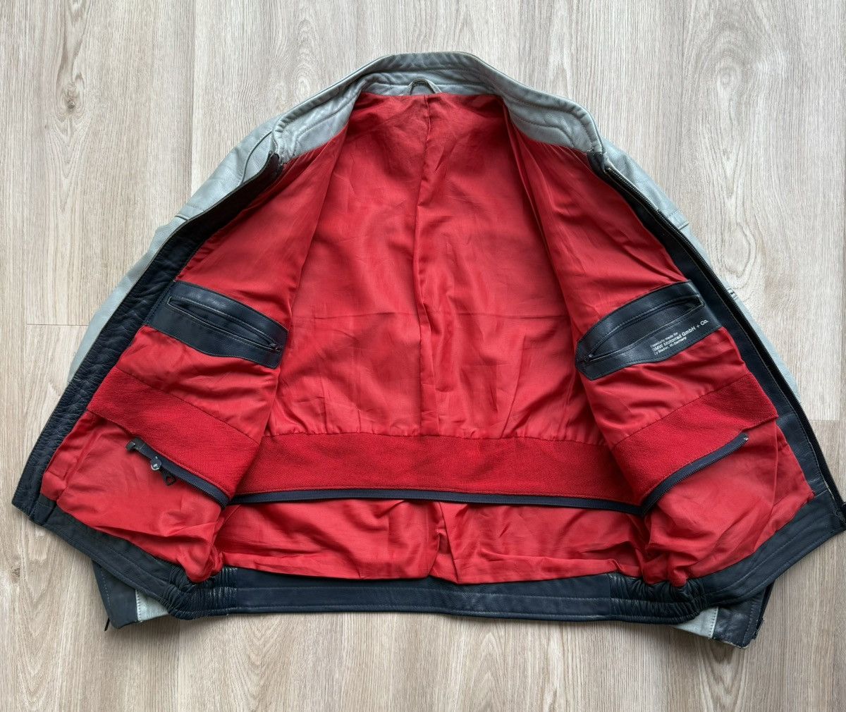 BMW Vintage 80's BMW Motorcycle Biker Leather Jacket Size US M / EU 48-50 / 2 - 12 Thumbnail
