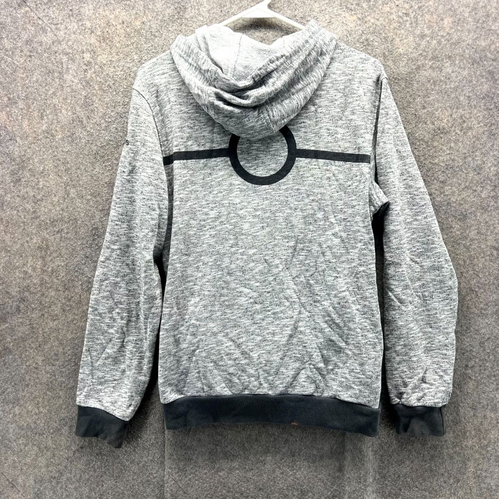 Adidas Adidas Hoodie Mens Small Gray Heather Pullover Jacket Drawstring Activewear Shirt Size US S / EU 44-46 / 1 - 2 Thumbnail