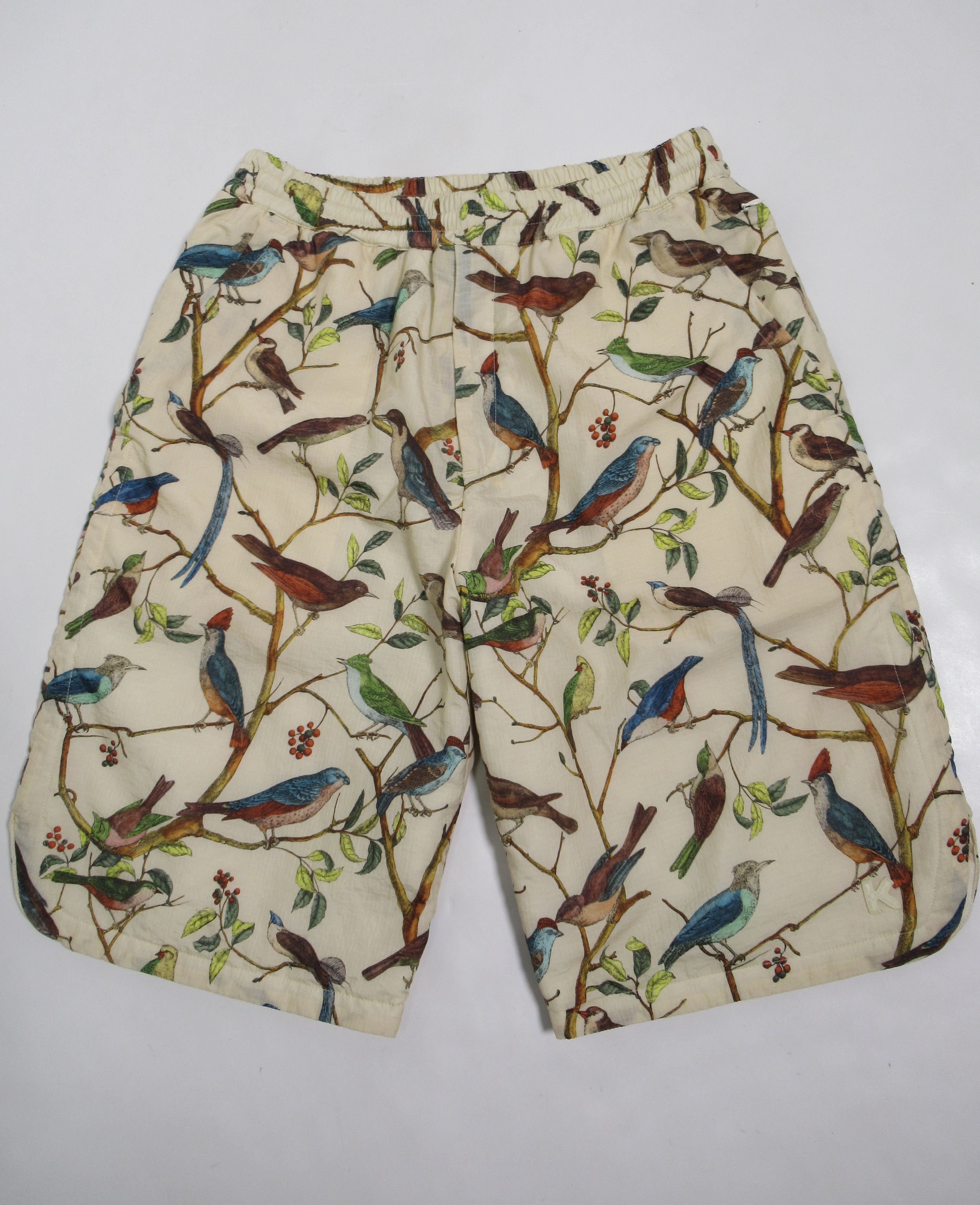 Kenzo Kenzo Bird Print Bermuda Short Multi FB65MSH079J0 Padded Size US 34 / EU 50 - 1 Thumbnail