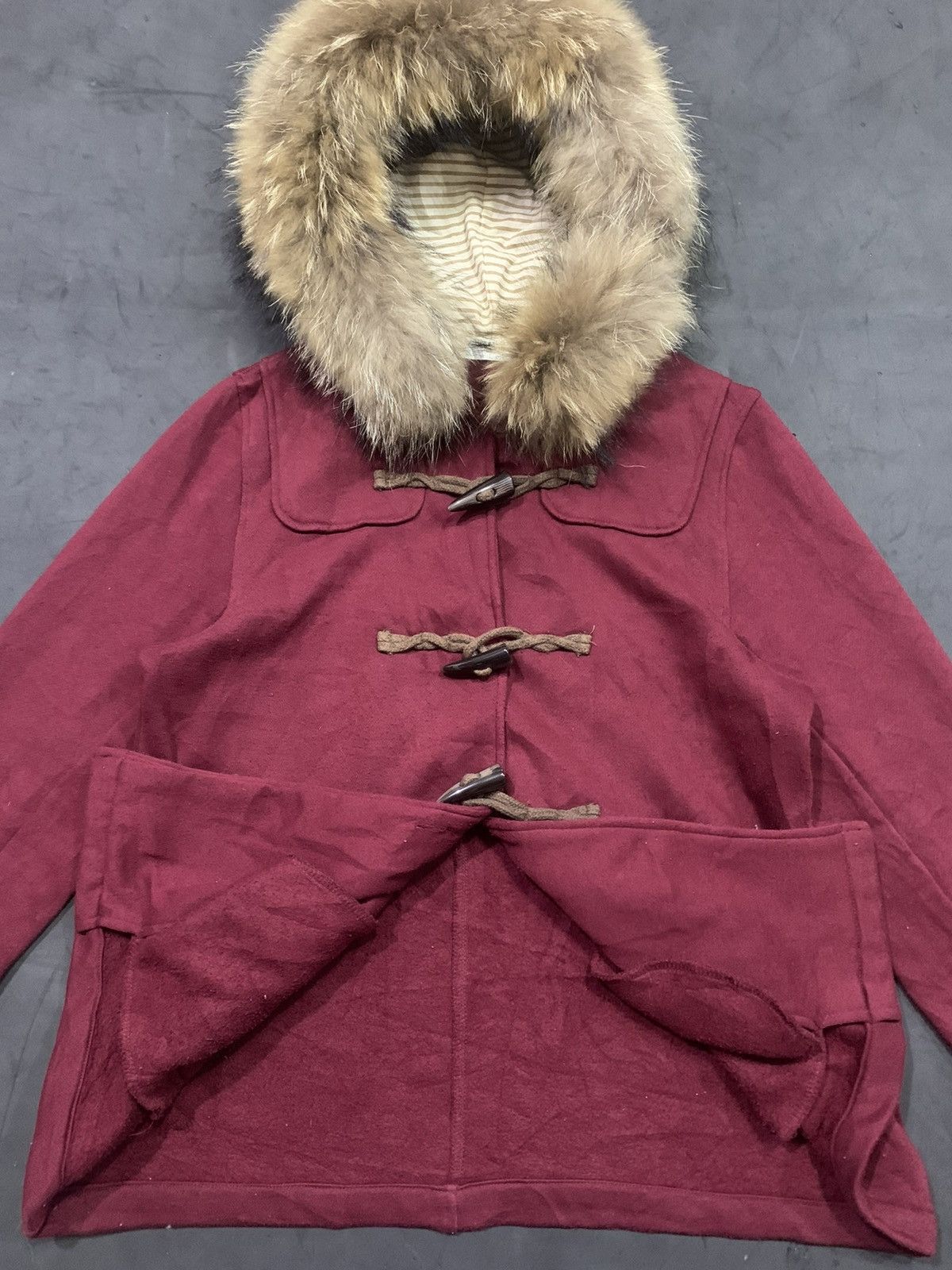 Japanese Brand Fur hoodie japan style Ifsixwasnine lgb Size US M / EU 48-50 / 2 - 4 Thumbnail