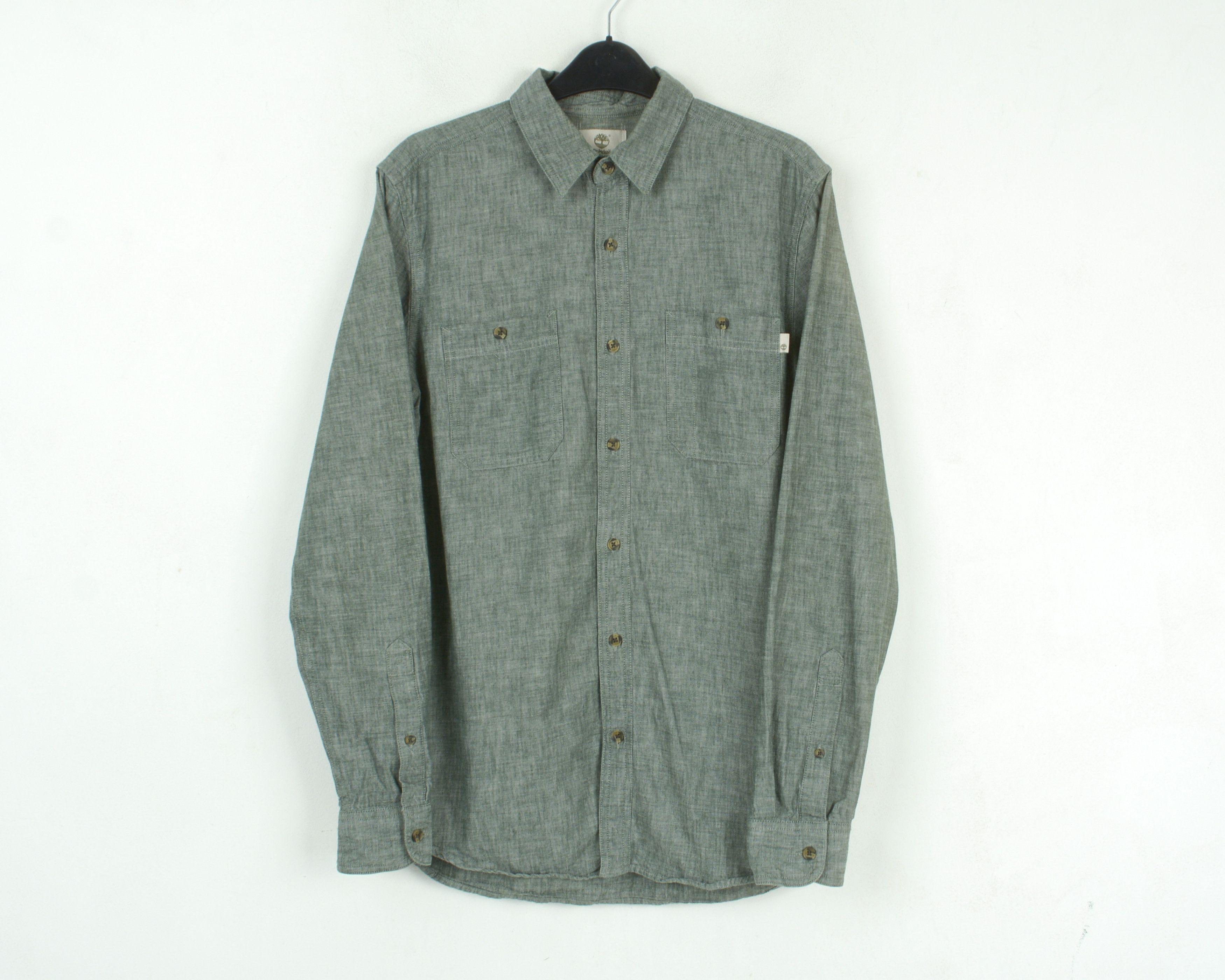 Timberland TIMBERLAND S Casual Shirt Long Sleeved Cotton Button Formal Size US S / EU 44-46 / 1 - 1 Thumbnail
