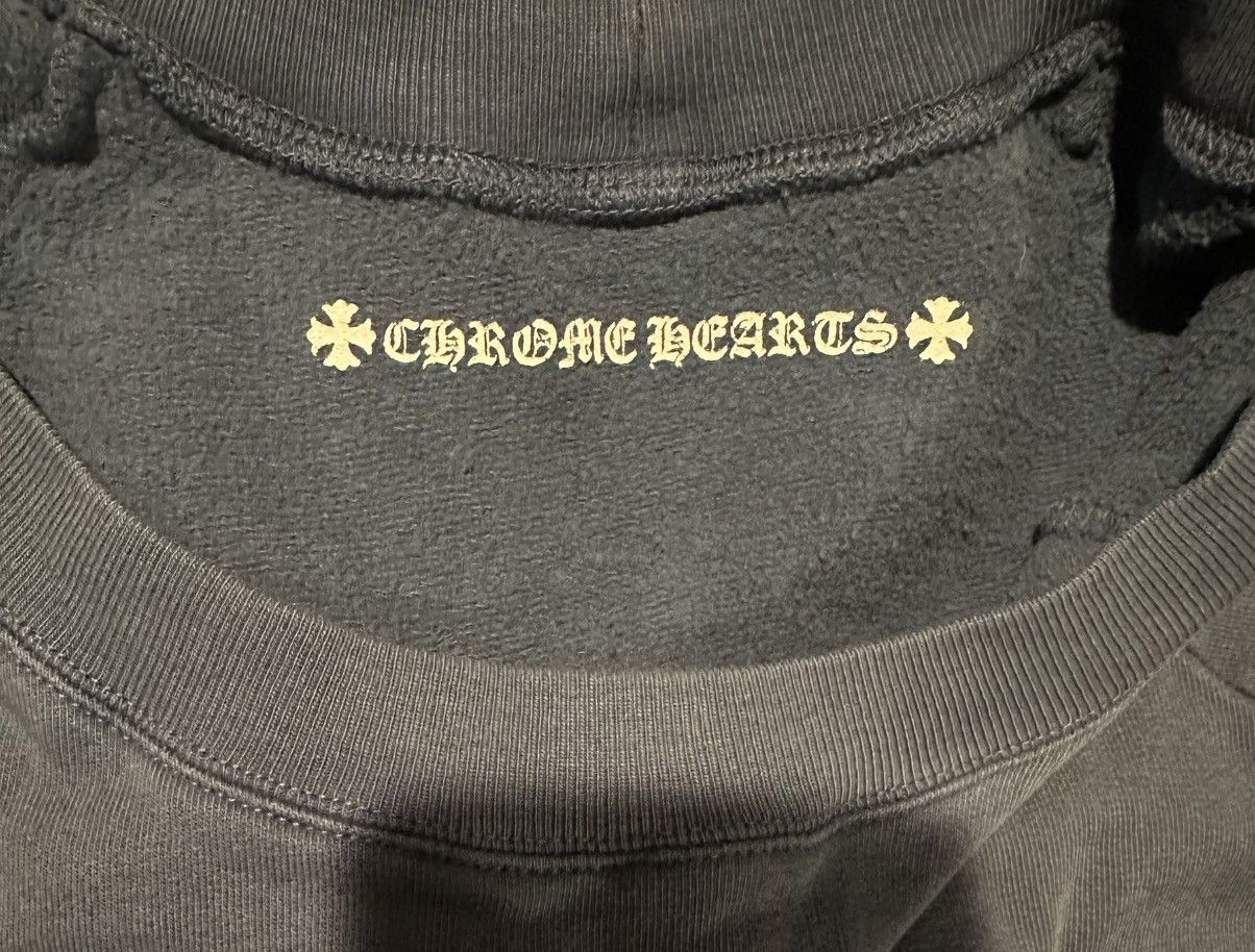 Chrome Hearts Chrome Hearts Patch Crewneck Size US L / EU 52-54 / 3 - 5 Thumbnail