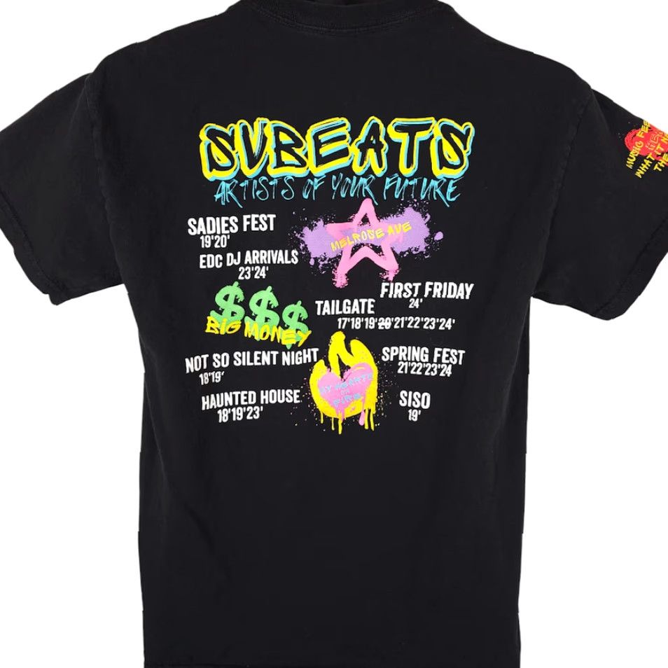 Gildan Gildan SV Beats T Shirt Mens M Black Music Production Sierra Vista High Shirt Mens Black SV Beats Band DJ 90s Fans Etc Size US M / EU 48-50 / 2 - 4 Thumbnail