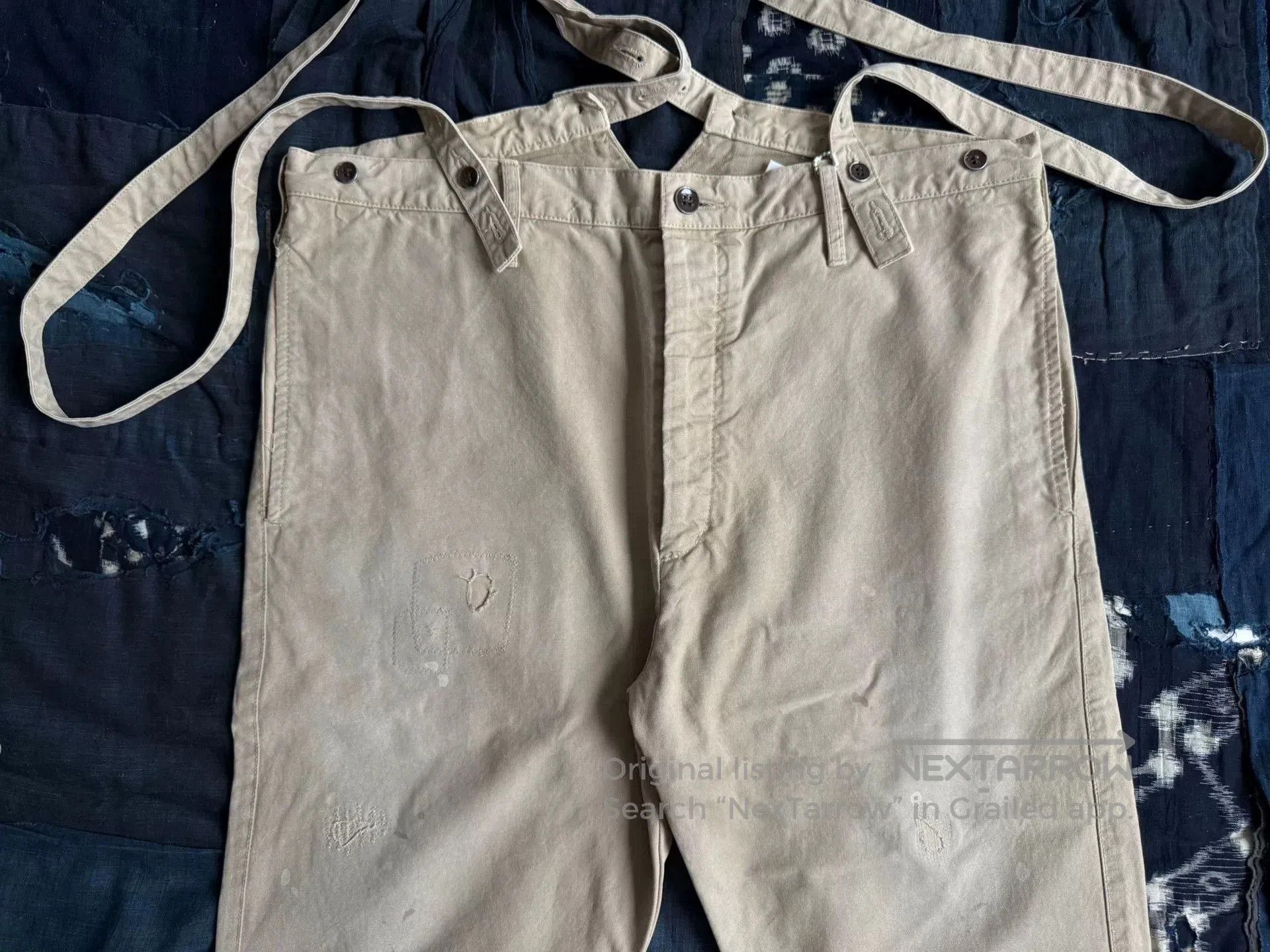 Visvim visvim 21AW Travailler Distressed Braces Pants. Size US 30 / EU 46 - 3 Thumbnail