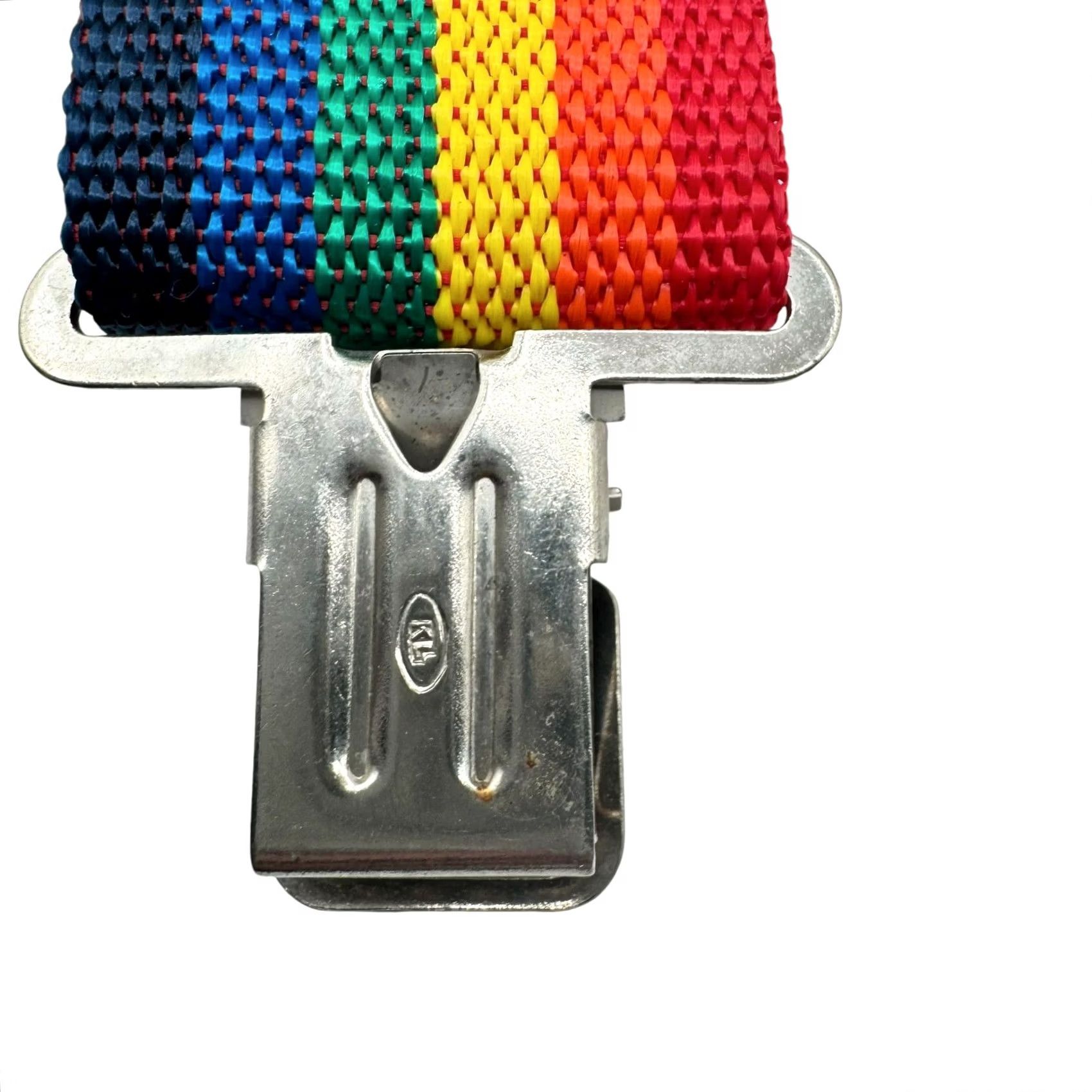 NICHOLAS VINTAGE Nicholas Rainbow Pride Suspenders 2 Inch Wide No. 113 Unisex Men Women Clothing Accessories Suspenders Multifarbe Rainbow Pride Size ONE SIZE - 4 Thumbnail